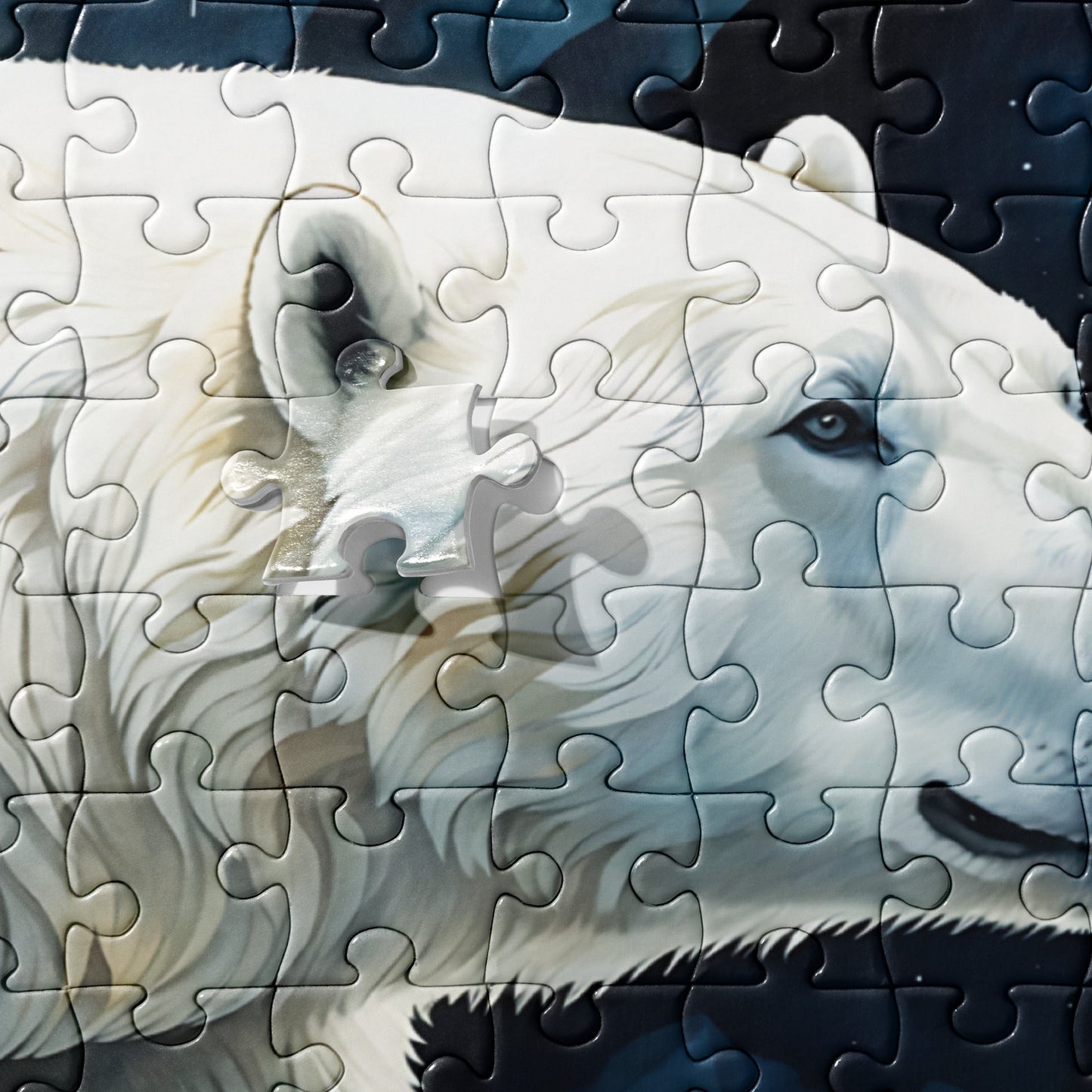 Polar Bear In Cave Jigsaw Puzzle - Puzzle - Discovery Co.