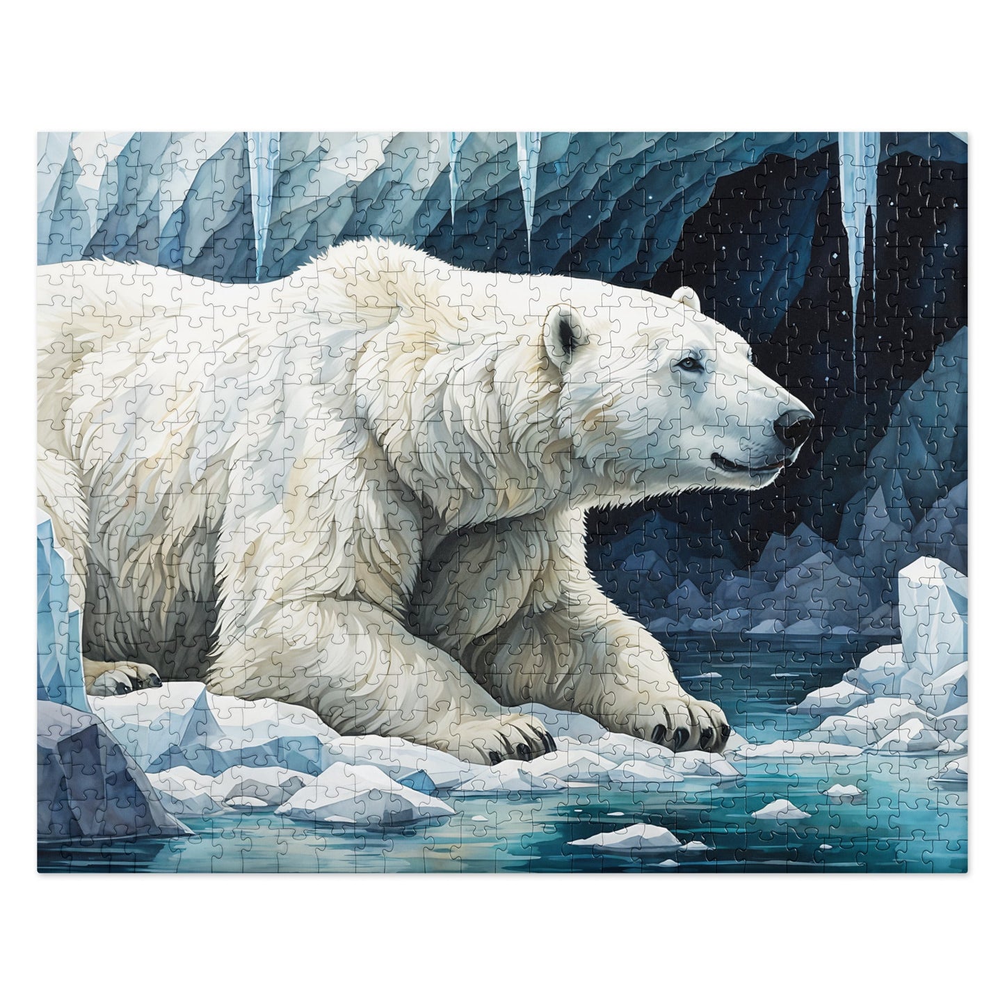 Polar Bear In Cave Jigsaw Puzzle - Puzzle - Discovery Co.
