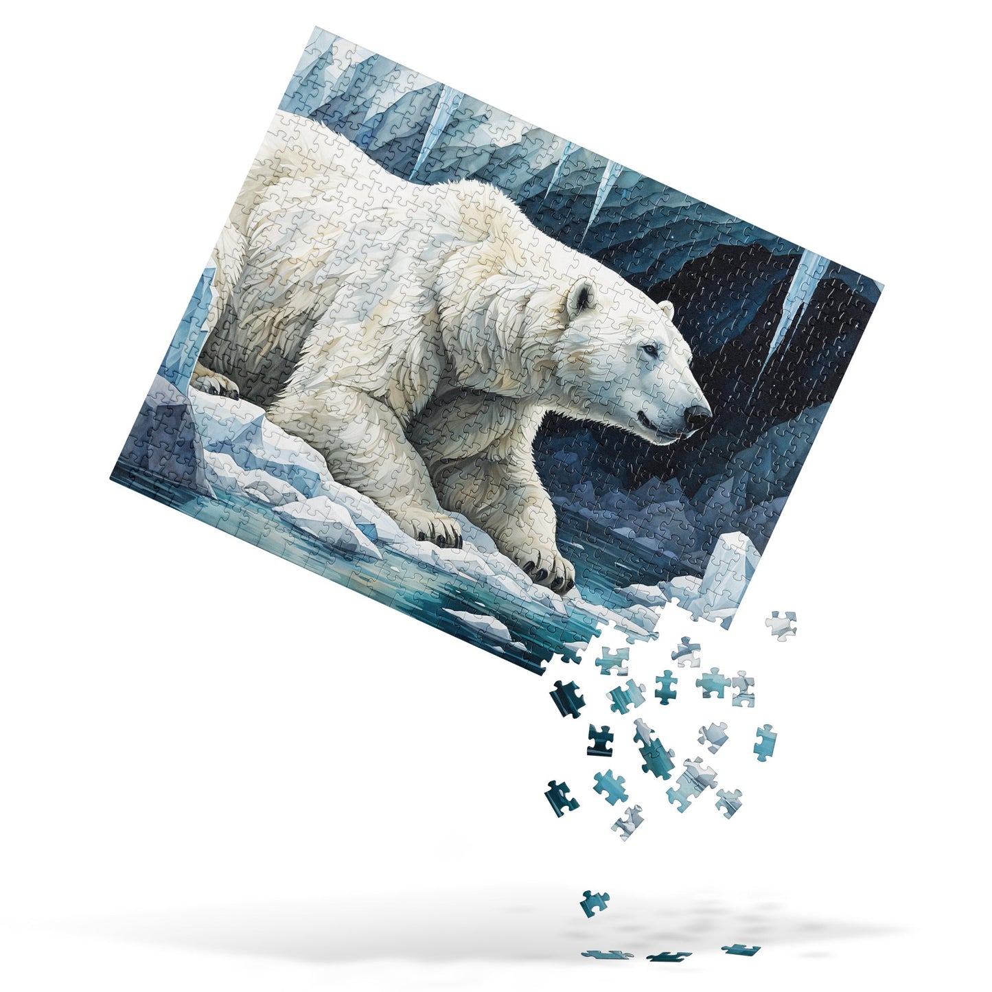 Polar Bear In Cave Jigsaw Puzzle - Puzzle - Discovery Co.