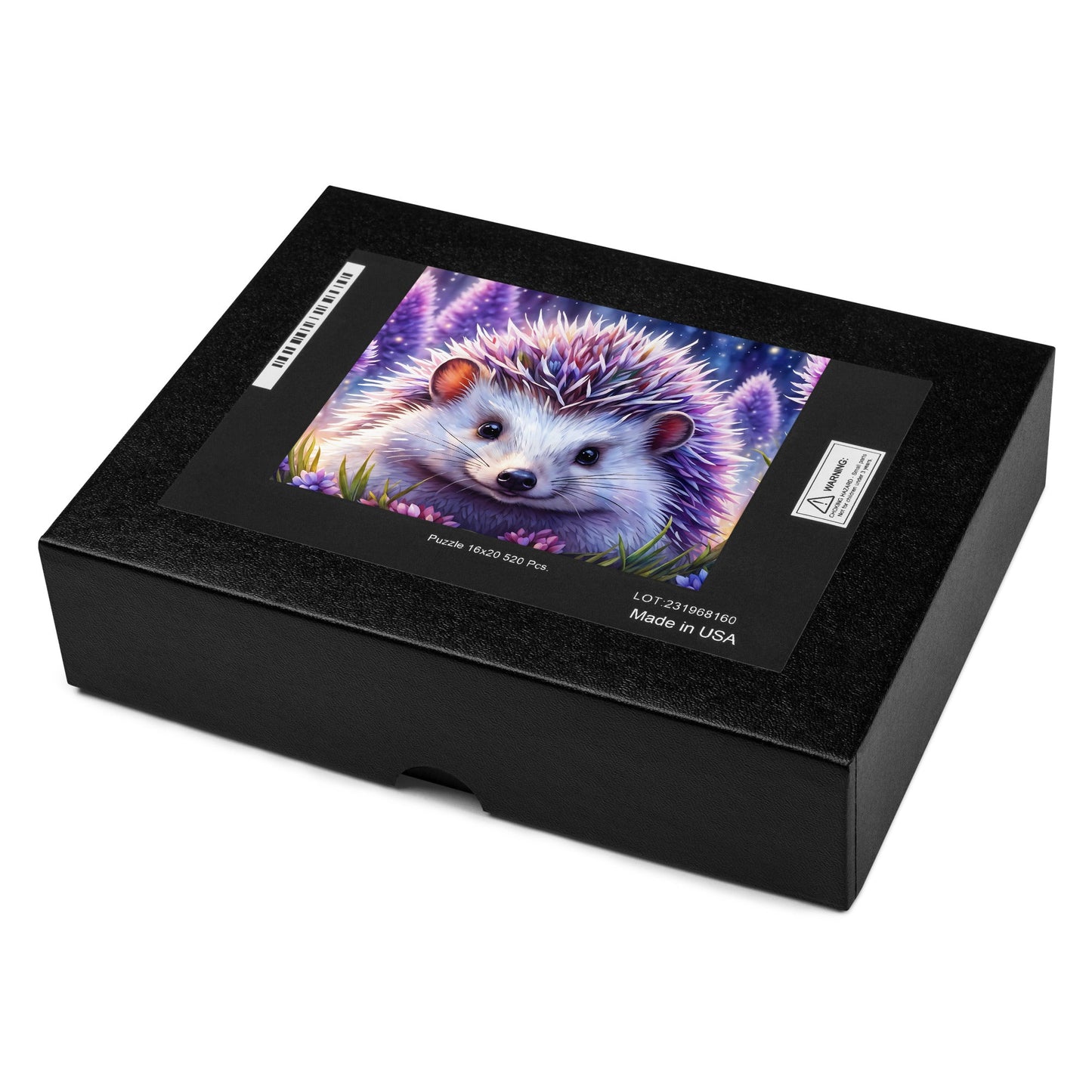 Purple Hedgehog Jigsaw Puzzle - Puzzle - Discovery Co.