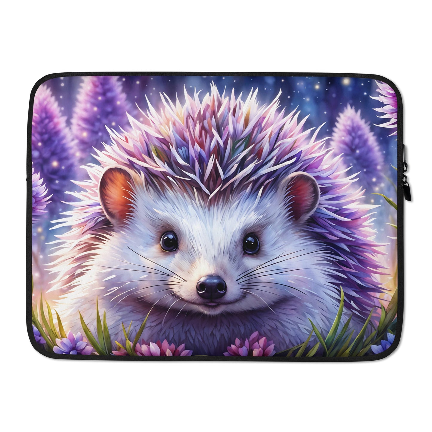 Purple Hedgehog Laptop Sleeve - Laptop Cases - Discovery Co.