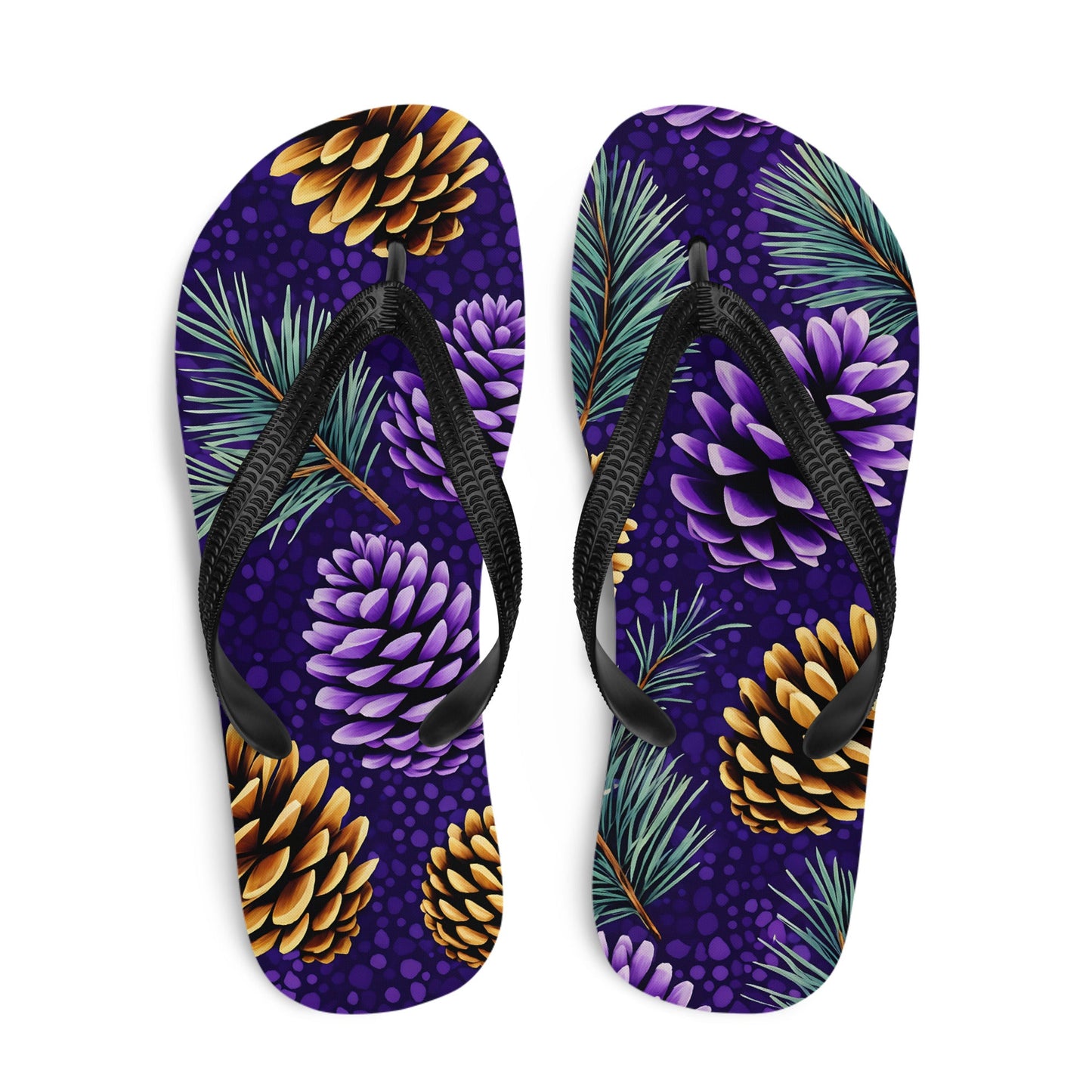 Purple Pinecone Flip - Flops - Footwear - Discovery Co.