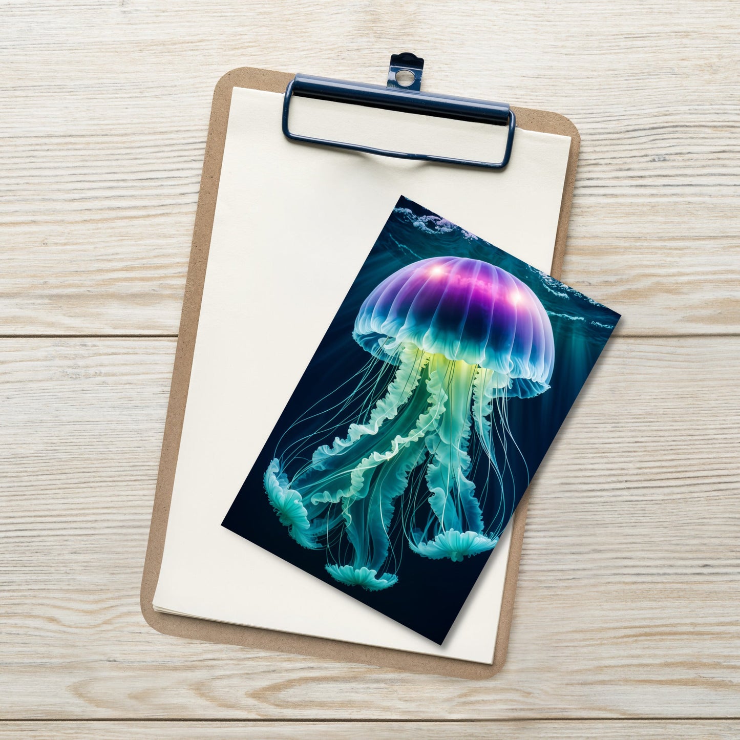 Rainbow Jellyfish Standard Postcard - Post Cards - Discovery Co.