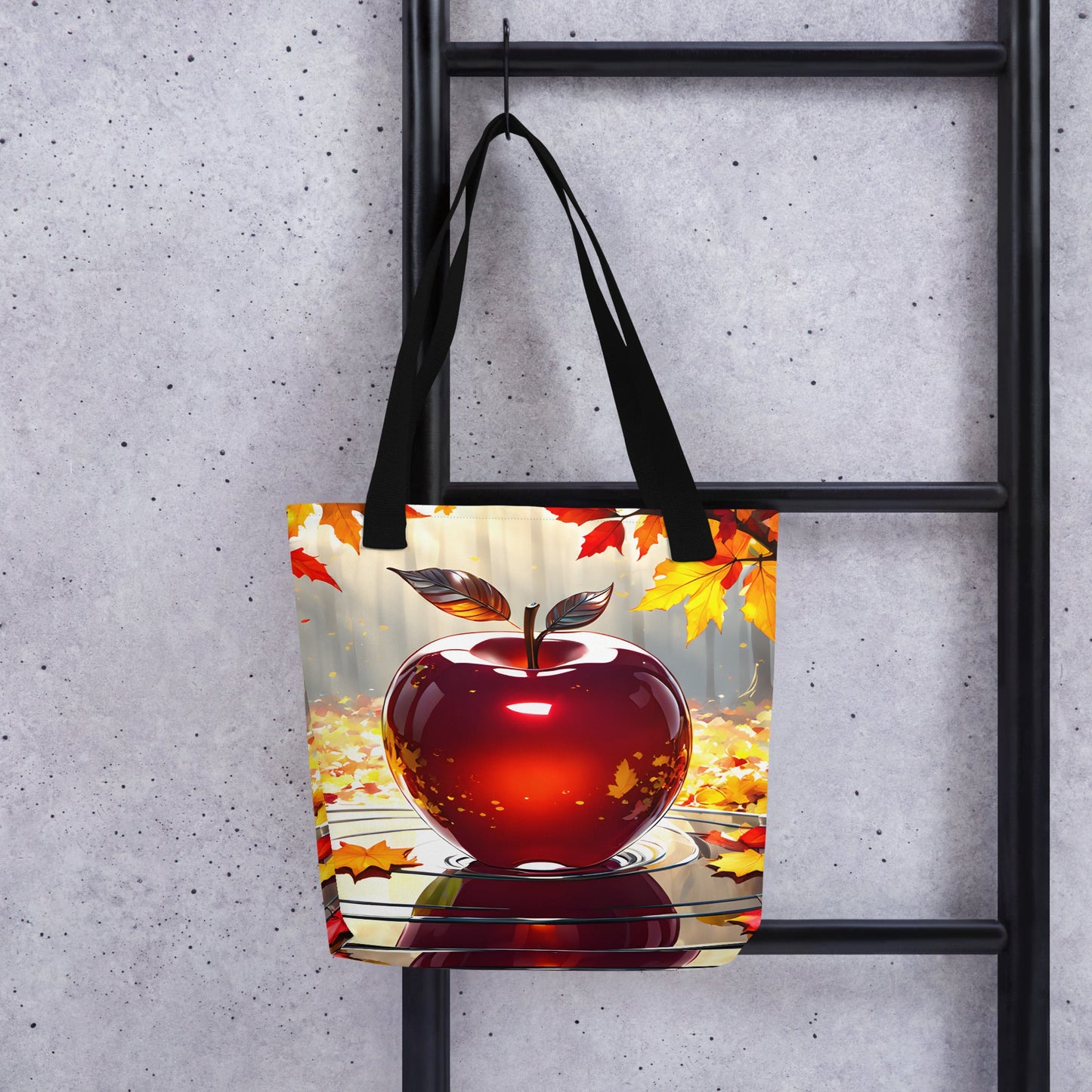 Red Apple Tote Bag - Tote Bags - Discovery Co.