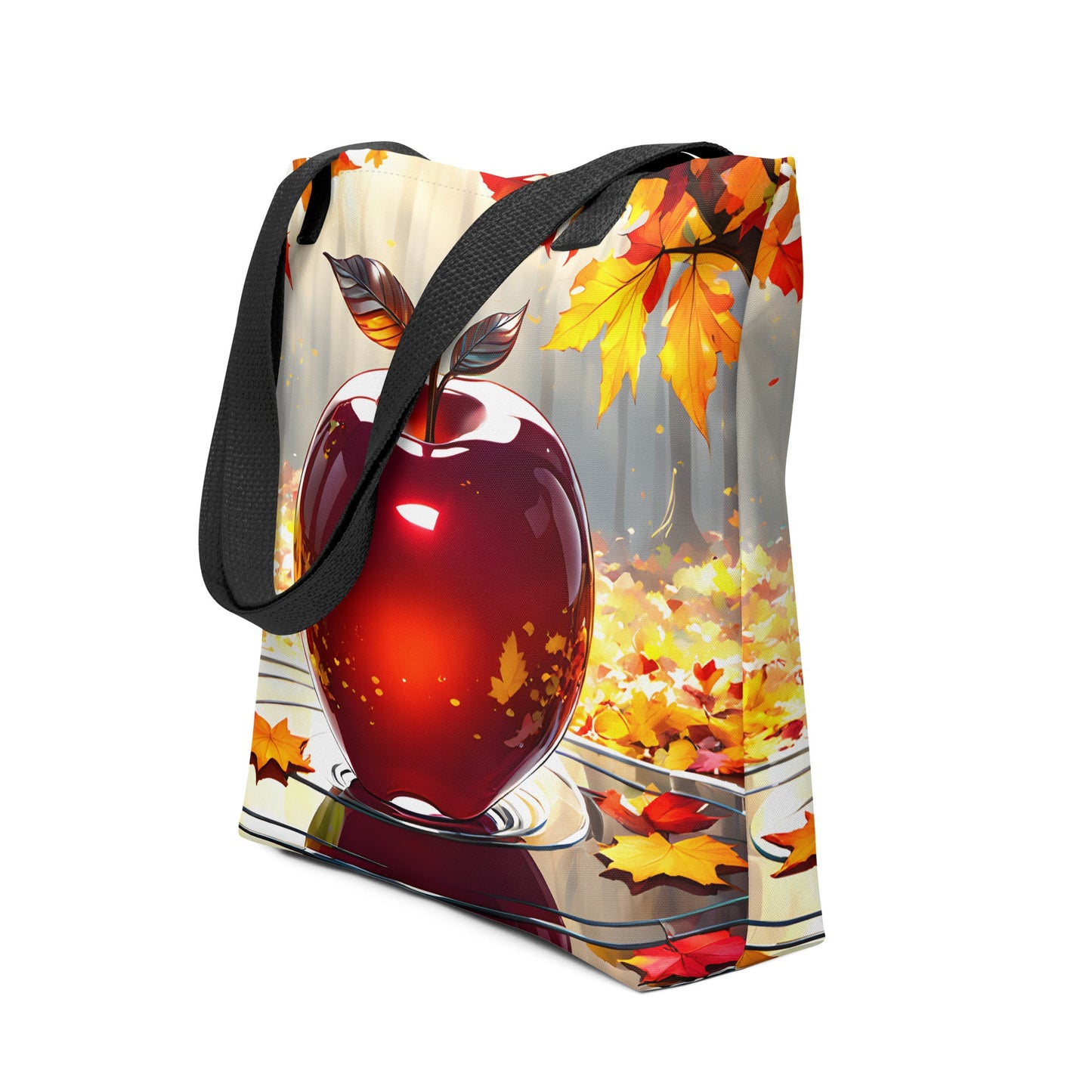 Red Apple Tote Bag - Tote Bags - Discovery Co.