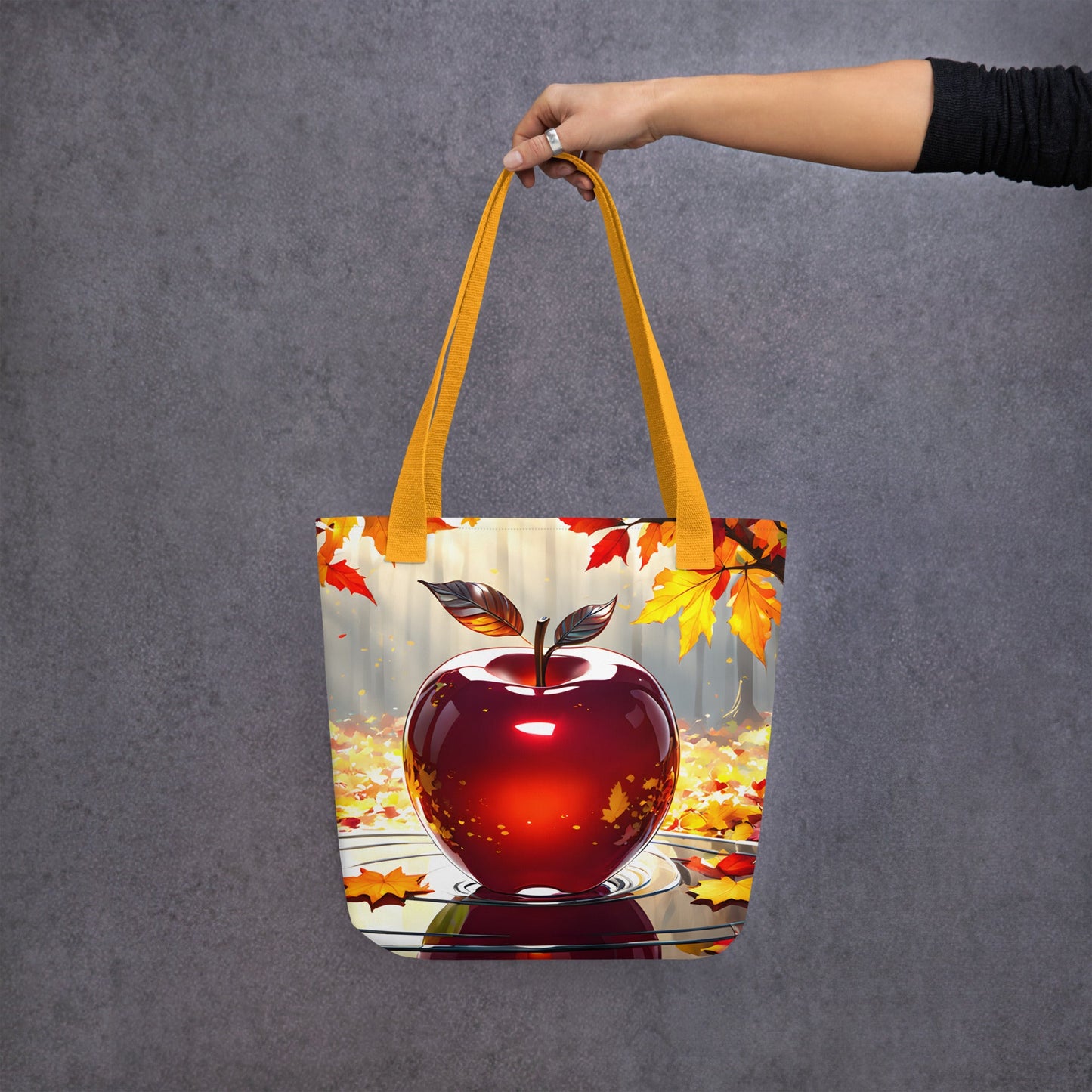 Red Apple Tote Bag - Tote Bags - Discovery Co.