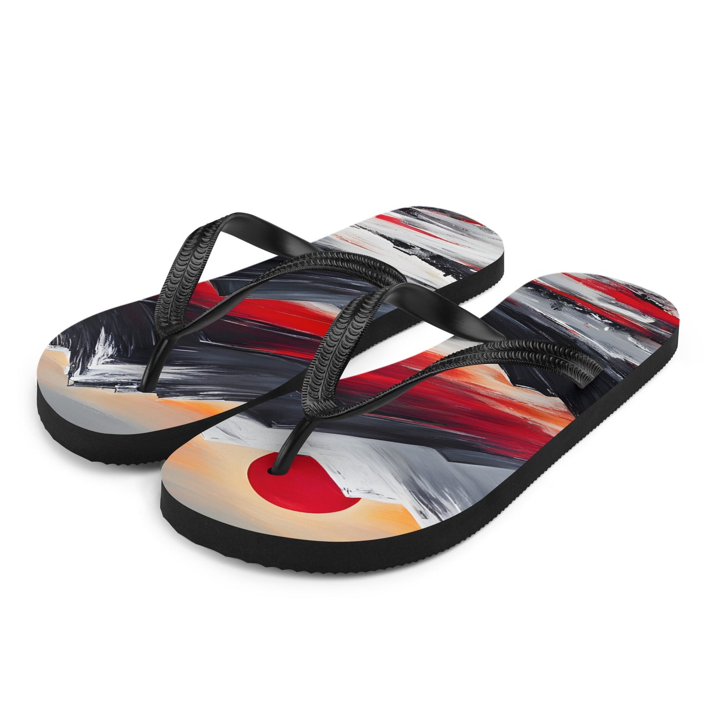 Red Sun Over Mountains Flip - Flops - Footwear - Discovery Co.