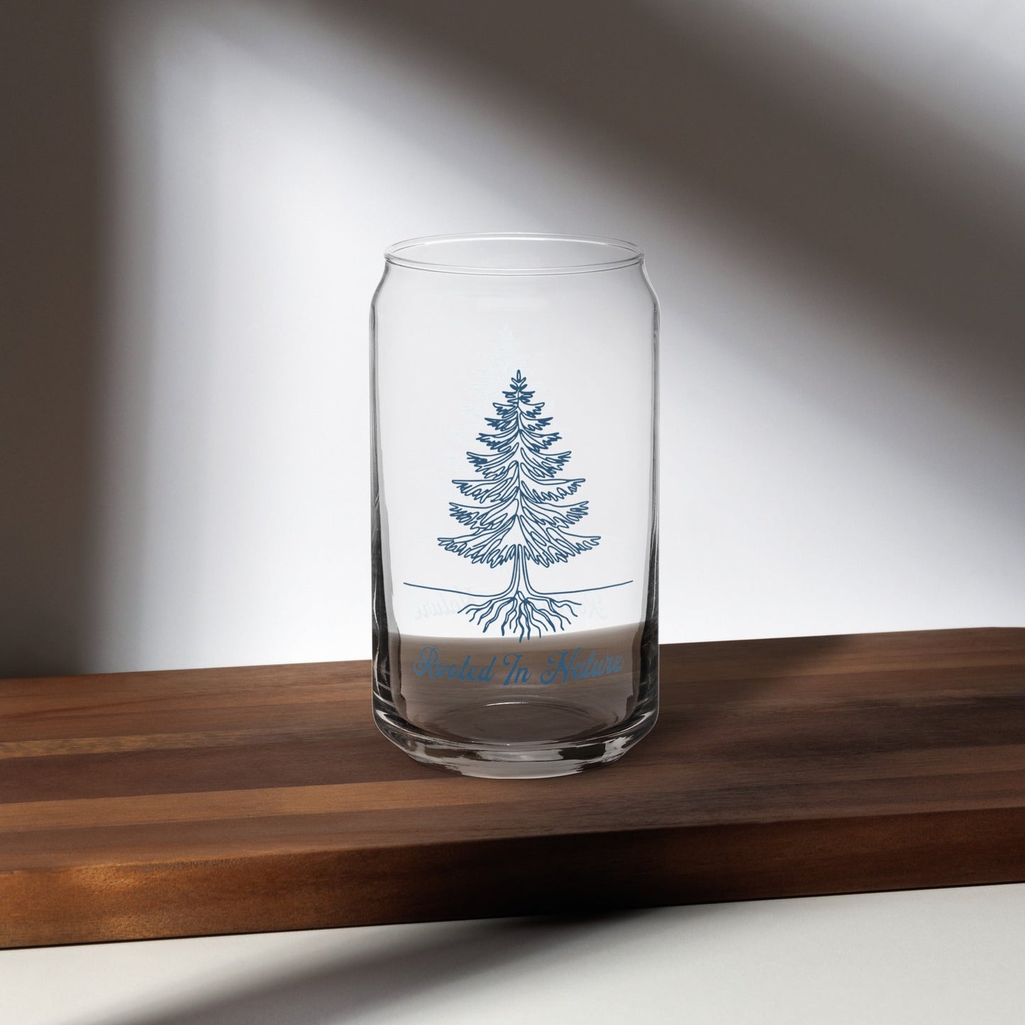 Rooted In Nature Can - Shaped Glass - Can - Shaped Glass - Discovery Co.