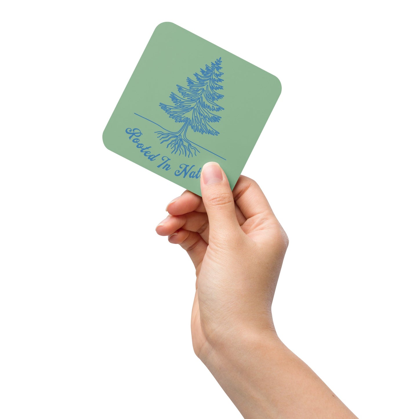Rooted In Nature II Cork - Back Coaster - Coasters - Discovery Co.
