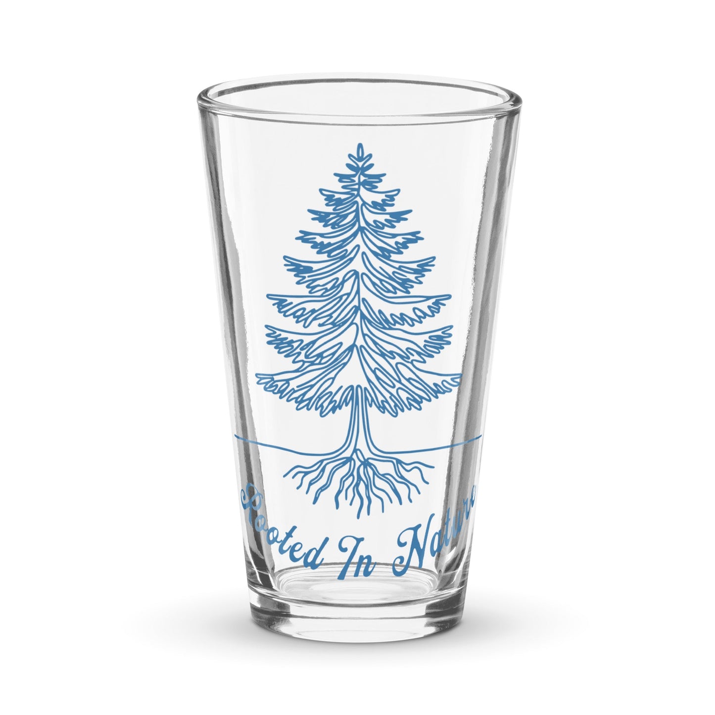 Rooted In Nature II Pint Glass - Beer Glass - Discovery Co.