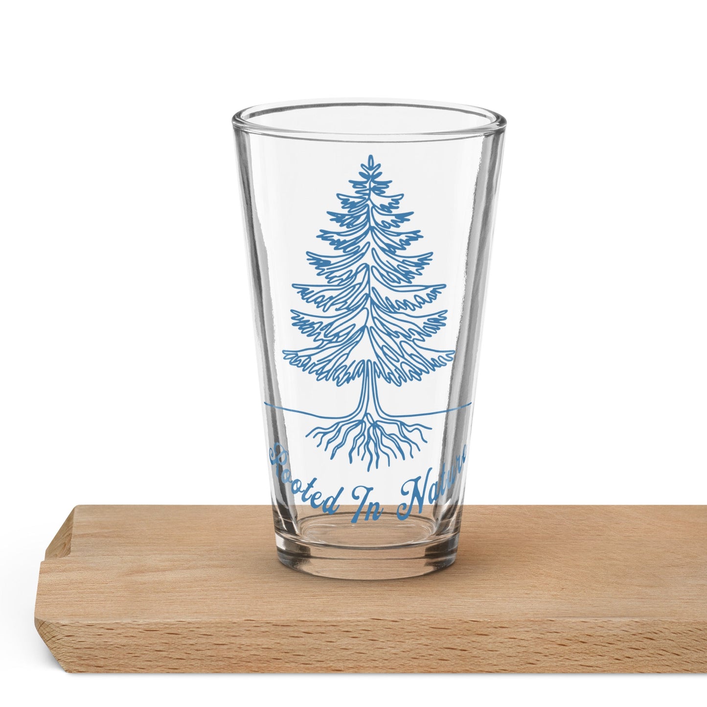 Rooted In Nature II Pint Glass - Beer Glass - Discovery Co.