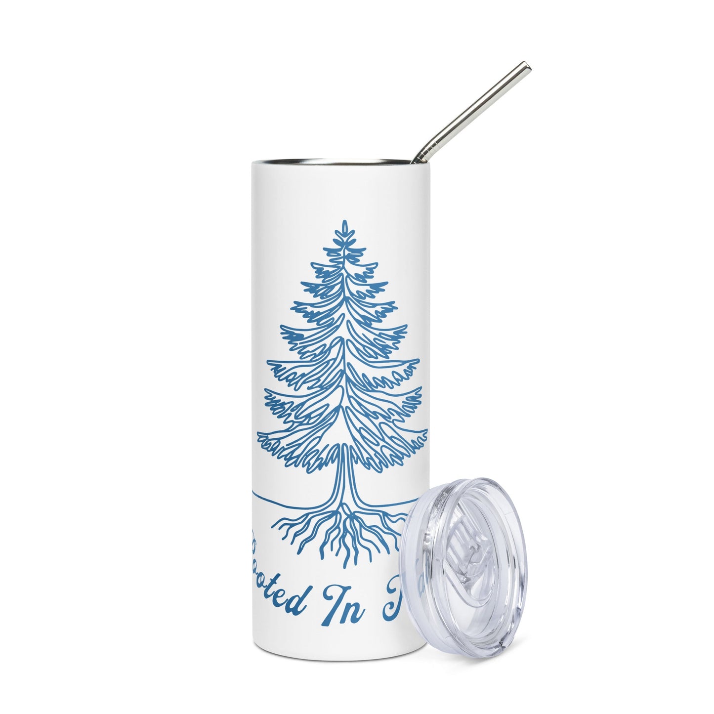 Rooted In Nature II Stainless Steel Tumbler - Steel Tumbler - Discovery Co.