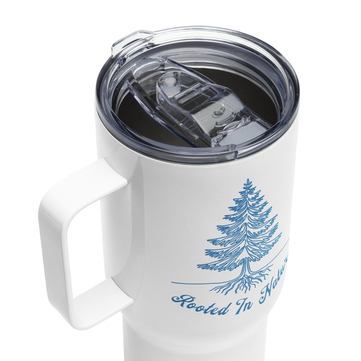 Rooted In Nature II Travel Mug With Handle (25 oz and 40 oz) - Travel Mug - Discovery Co.