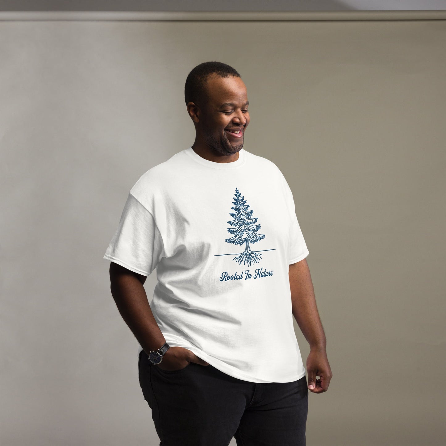 Rooted In Nature Men's (Unisex) Classic Tee - Men's Shirts - Discovery Co.