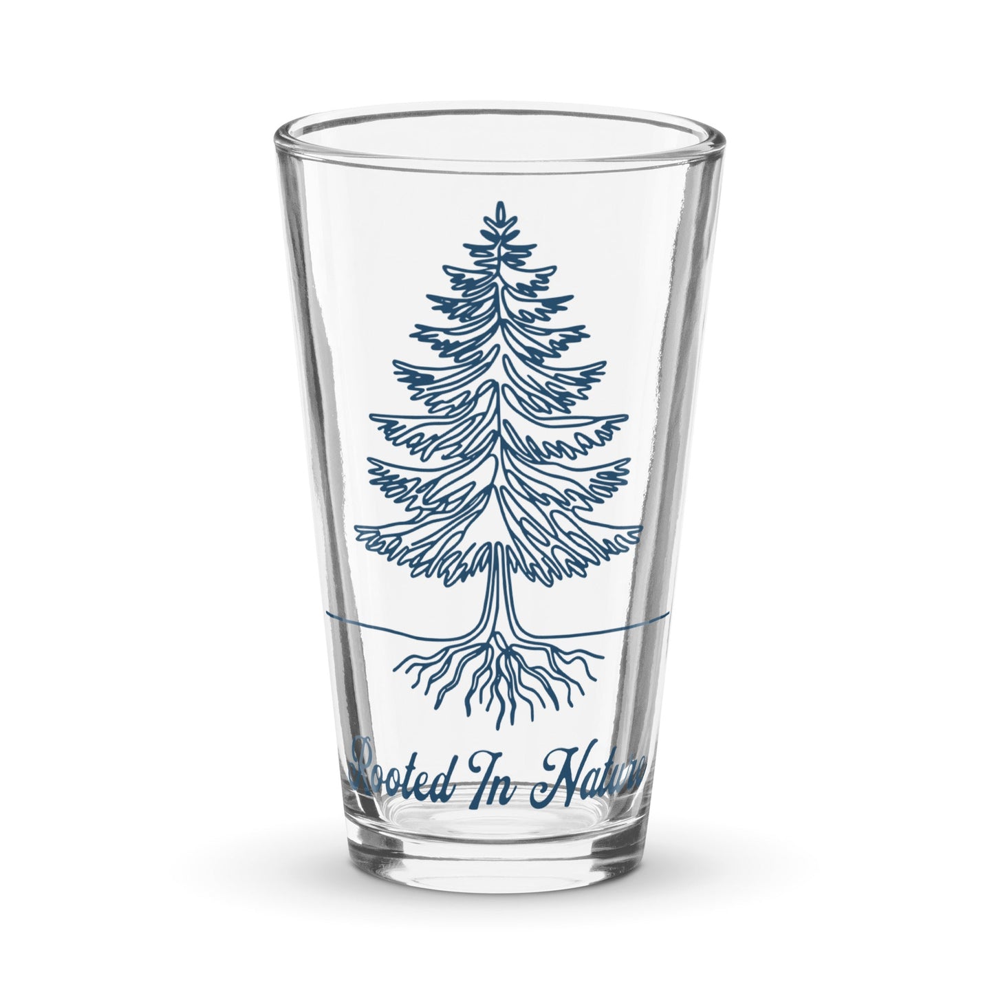 Rooted In Nature Pint Glass - Beer Glass - Discovery Co.