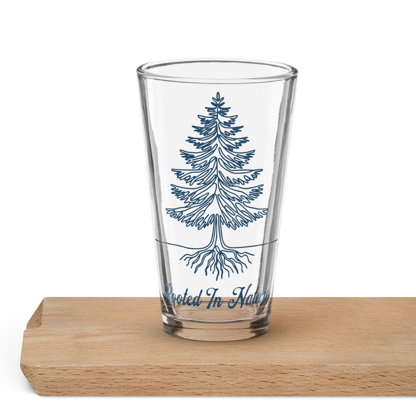 Rooted In Nature Pint Glass - Beer Glass - Discovery Co.