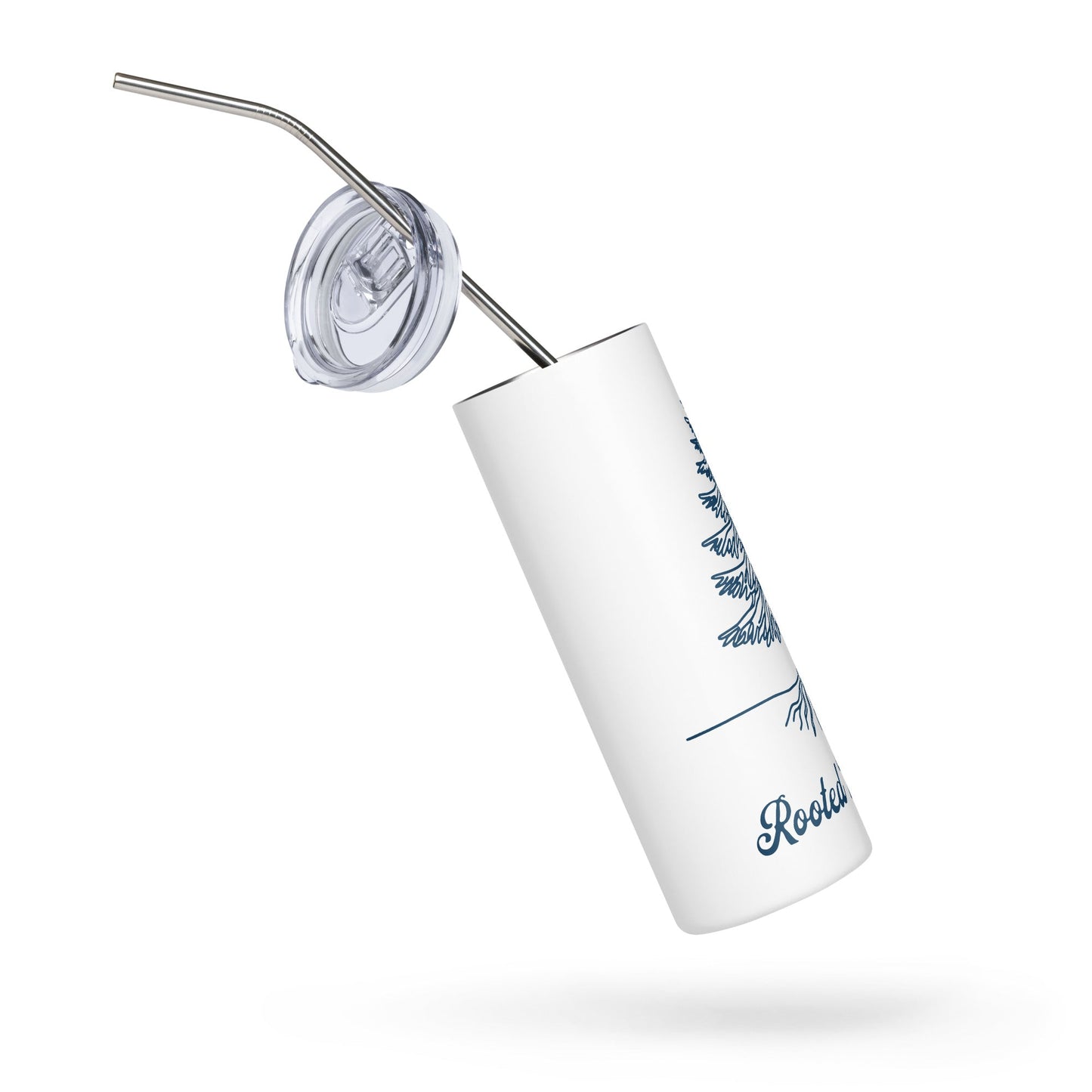 Rooted In Nature Stainless Steel Tumbler - Steel Tumbler - Discovery Co.