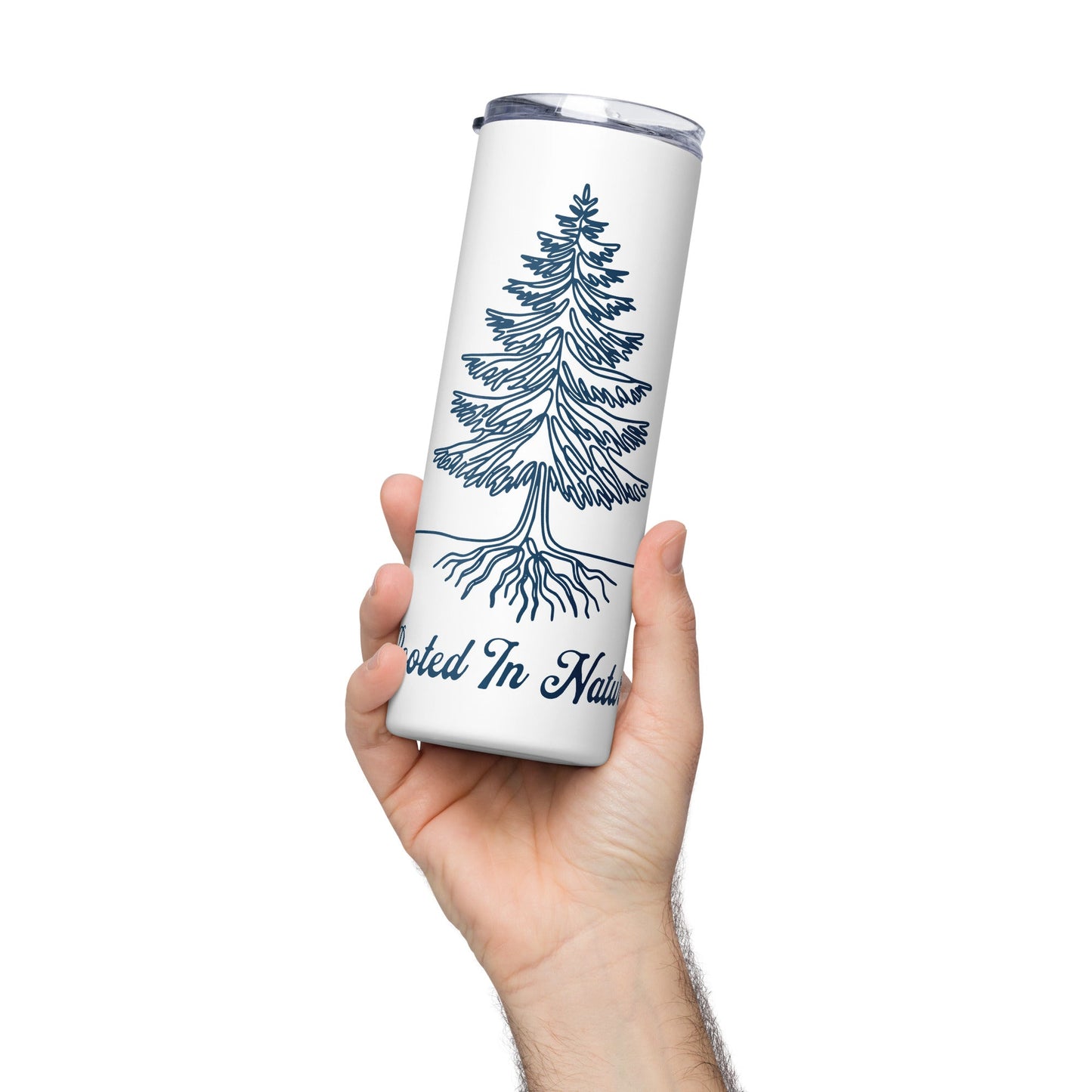 Rooted In Nature Stainless Steel Tumbler - Steel Tumbler - Discovery Co.