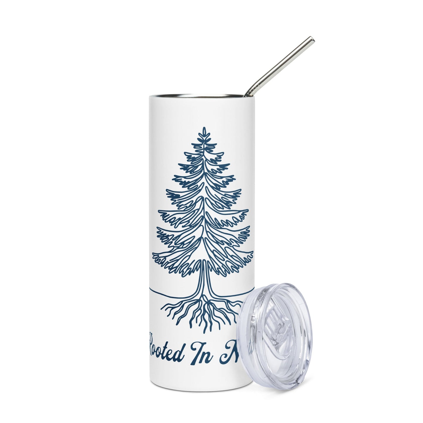 Rooted In Nature Stainless Steel Tumbler - Steel Tumbler - Discovery Co.