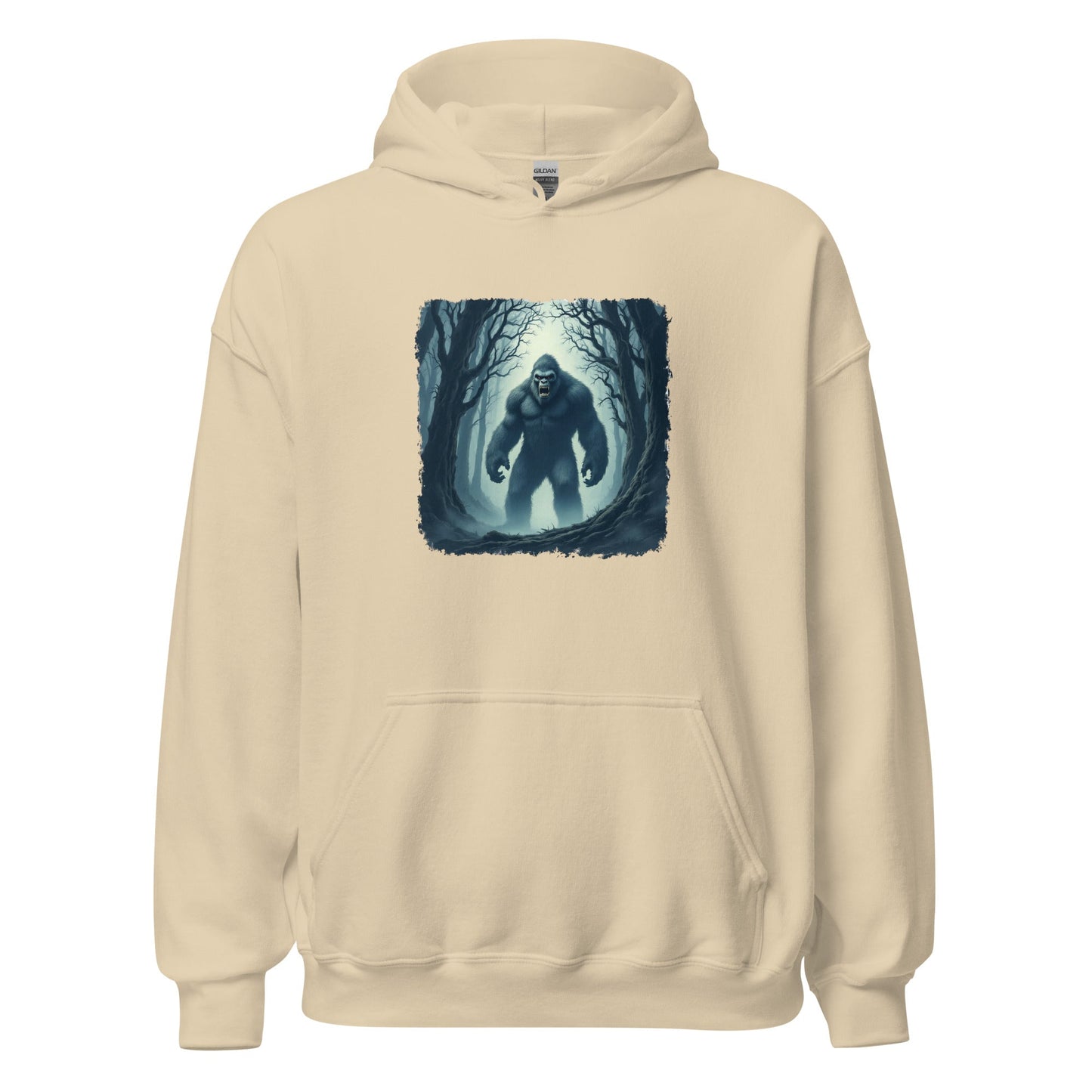 Scary Bigfoot Men's (Unisex) Hoodie - Hoodies - Discovery Co.