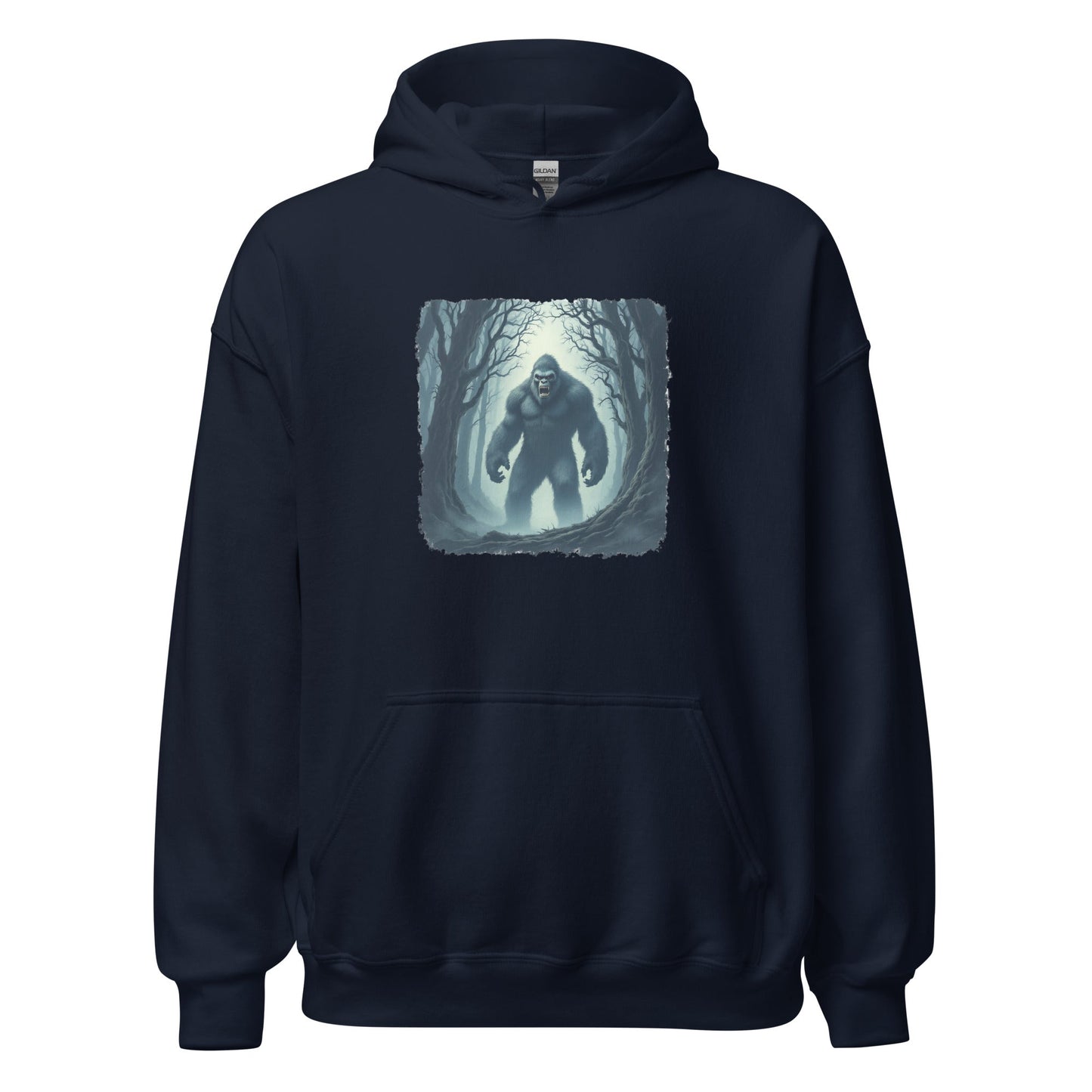 Scary Bigfoot Men's (Unisex) Hoodie - Hoodies - Discovery Co.