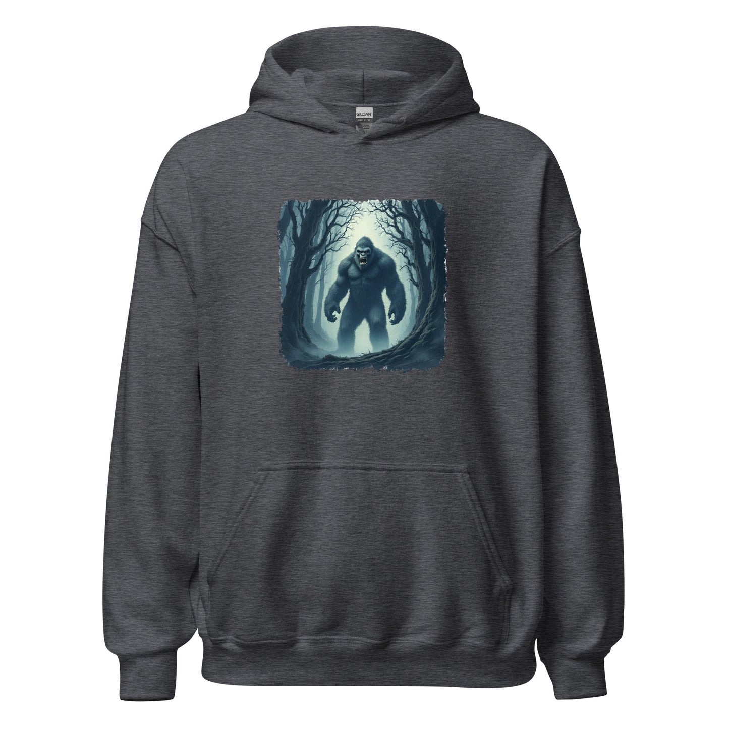 Scary Bigfoot Men's (Unisex) Hoodie - Hoodies - Discovery Co.