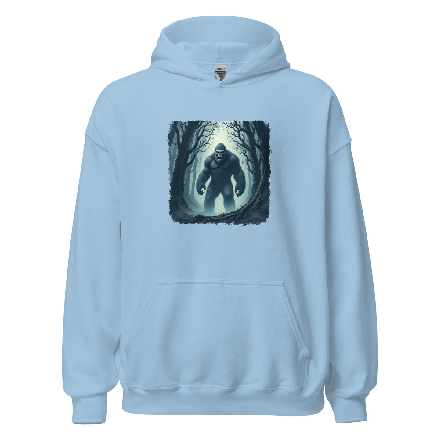 Scary Bigfoot Men's (Unisex) Hoodie - Hoodies - Discovery Co.