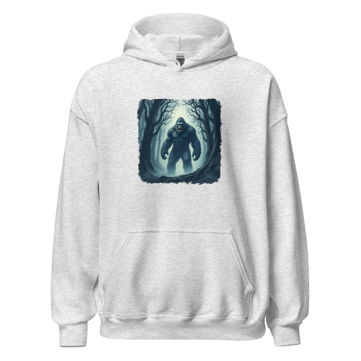 Scary Bigfoot Men's (Unisex) Hoodie - Hoodies - Discovery Co.