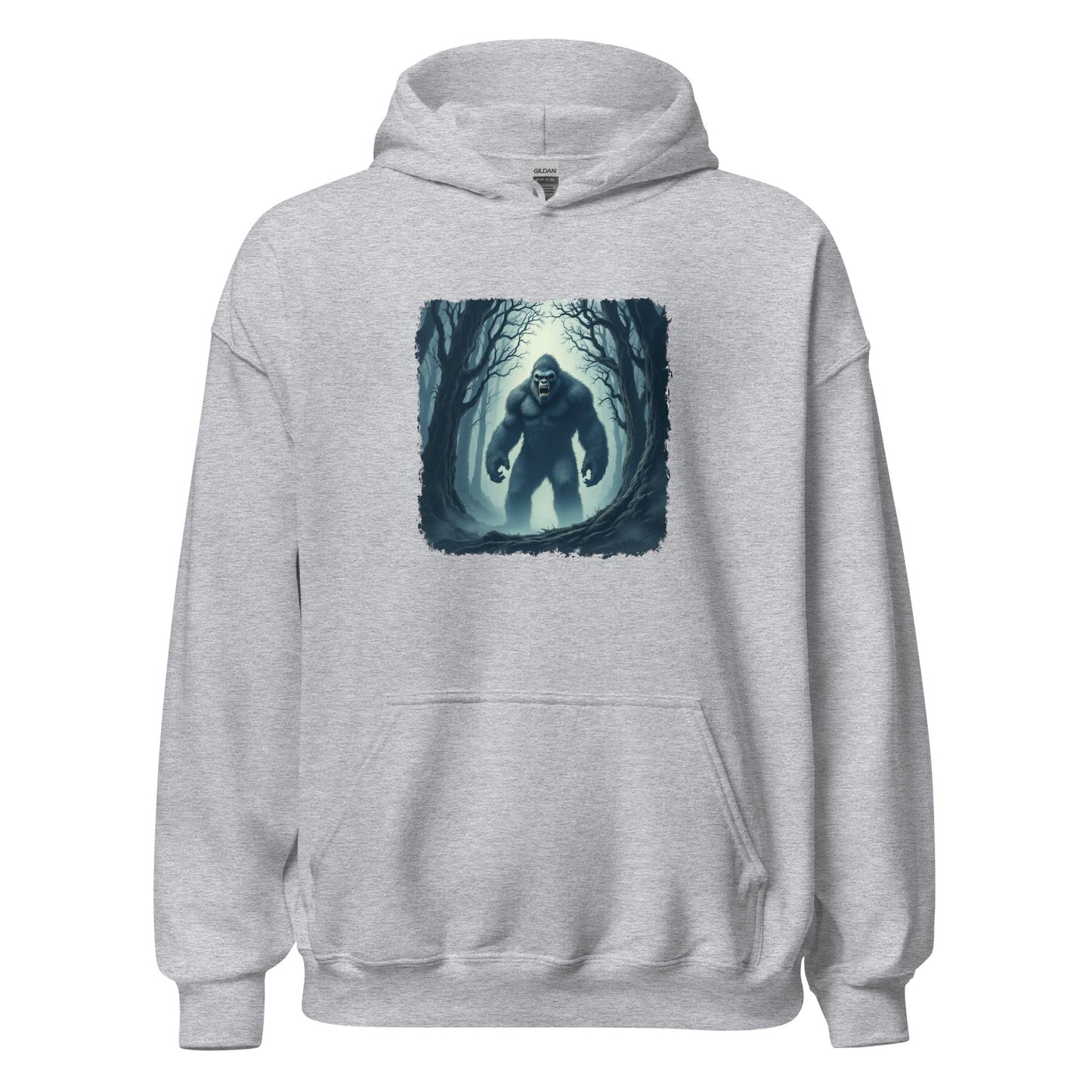 Scary Bigfoot Men's (Unisex) Hoodie - Hoodies - Discovery Co.