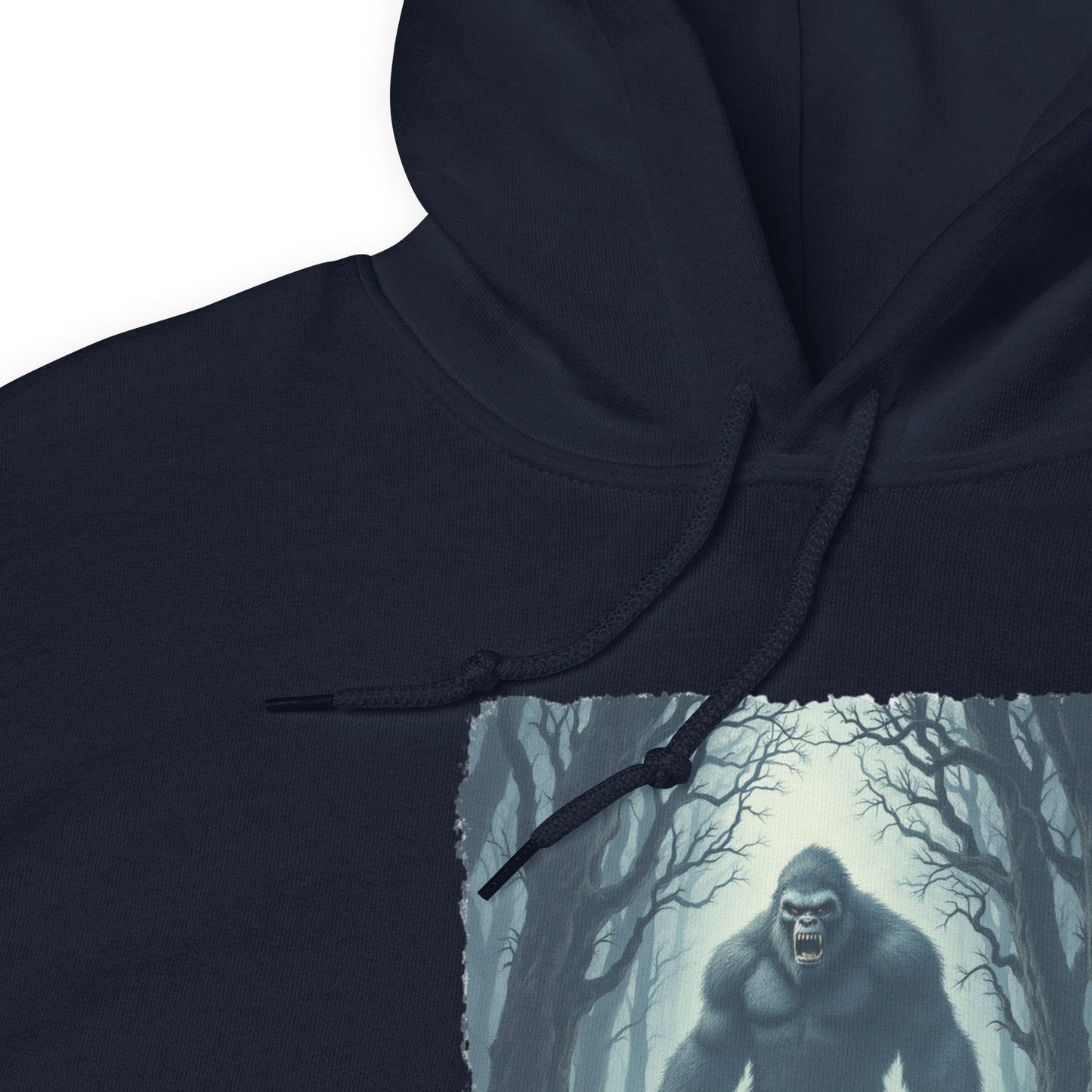 Scary Bigfoot Men's (Unisex) Hoodie - Hoodies - Discovery Co.