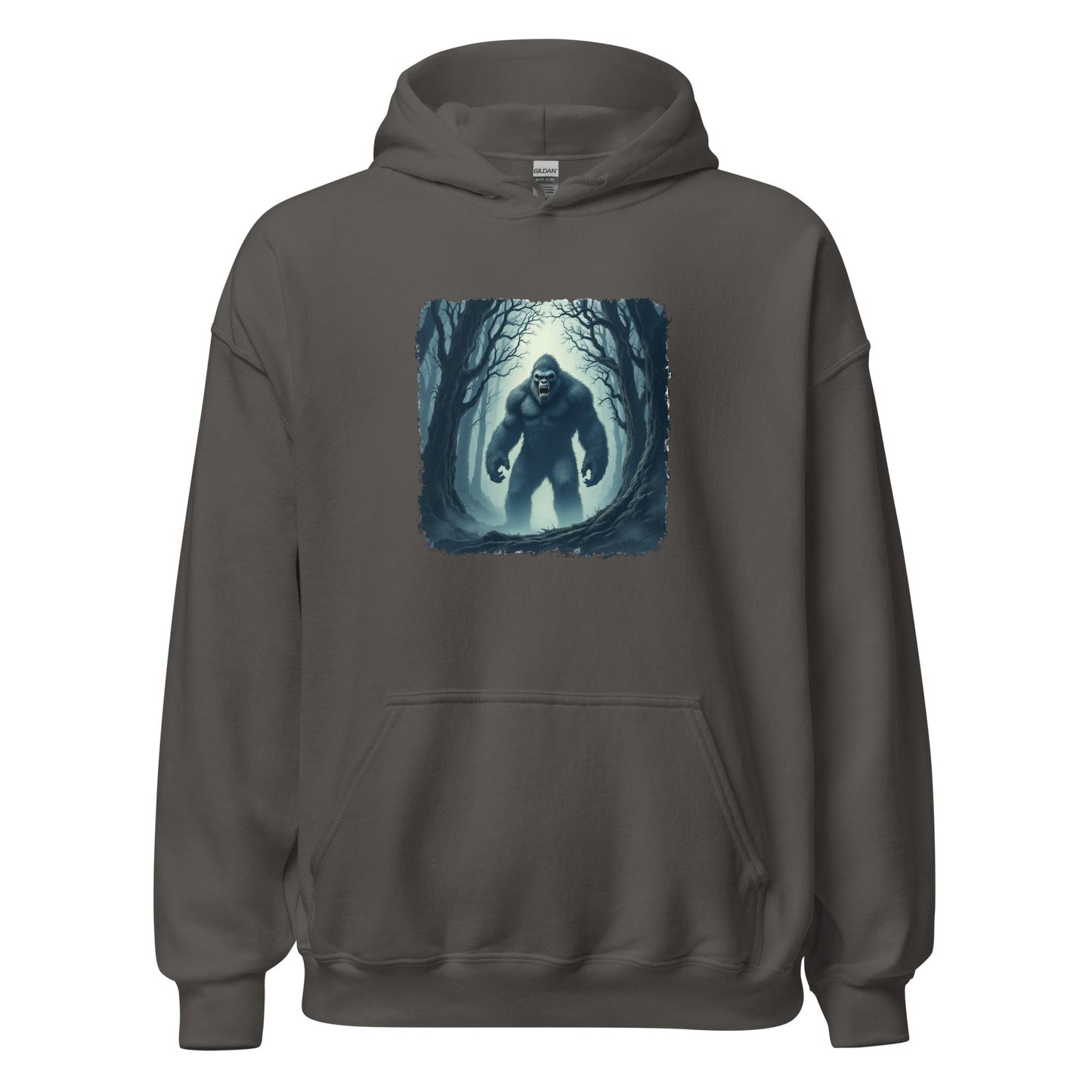 Scary Bigfoot Men's (Unisex) Hoodie - Hoodies - Discovery Co.