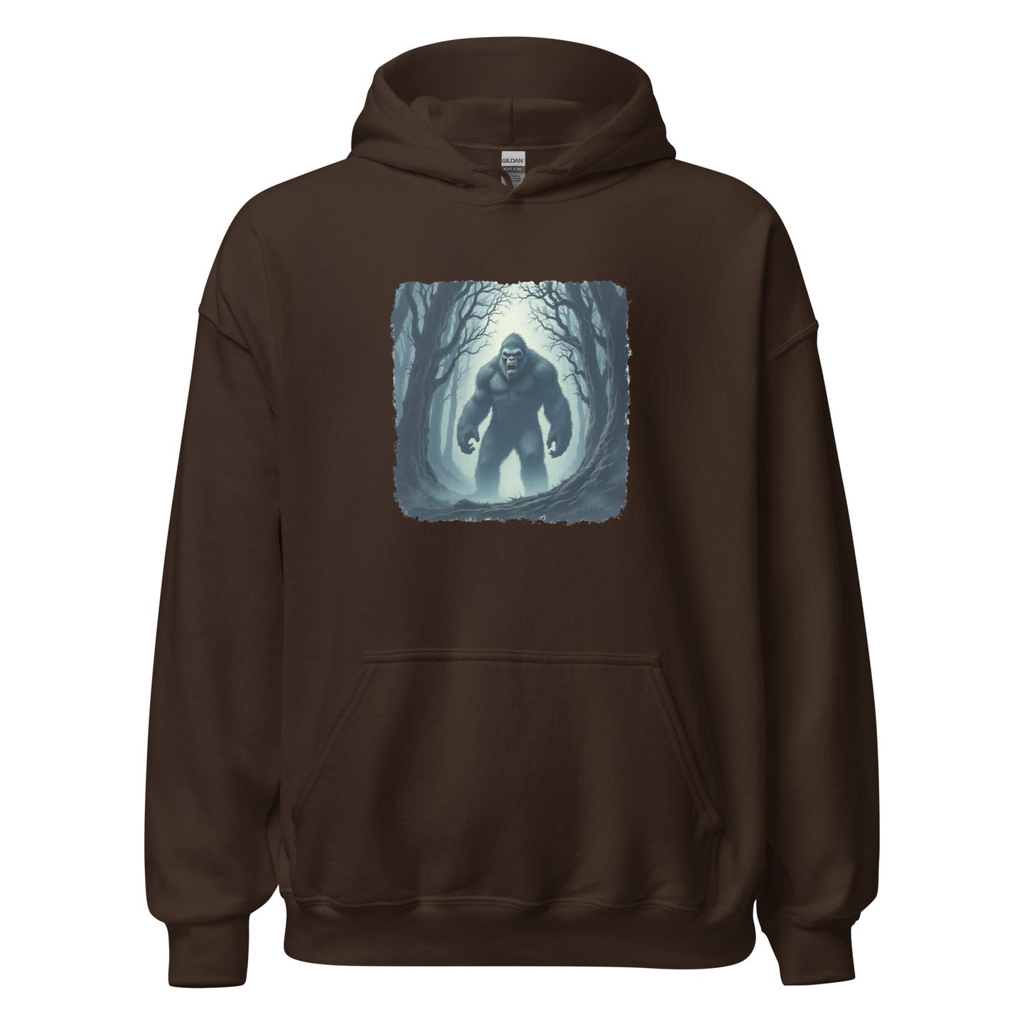 Scary Bigfoot Men's (Unisex) Hoodie - Hoodies - Discovery Co.