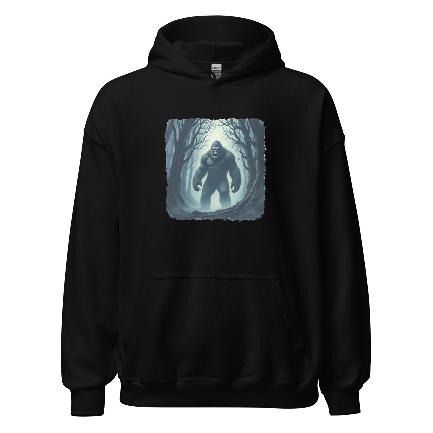 Scary Bigfoot Men's (Unisex) Hoodie - Hoodies - Discovery Co.