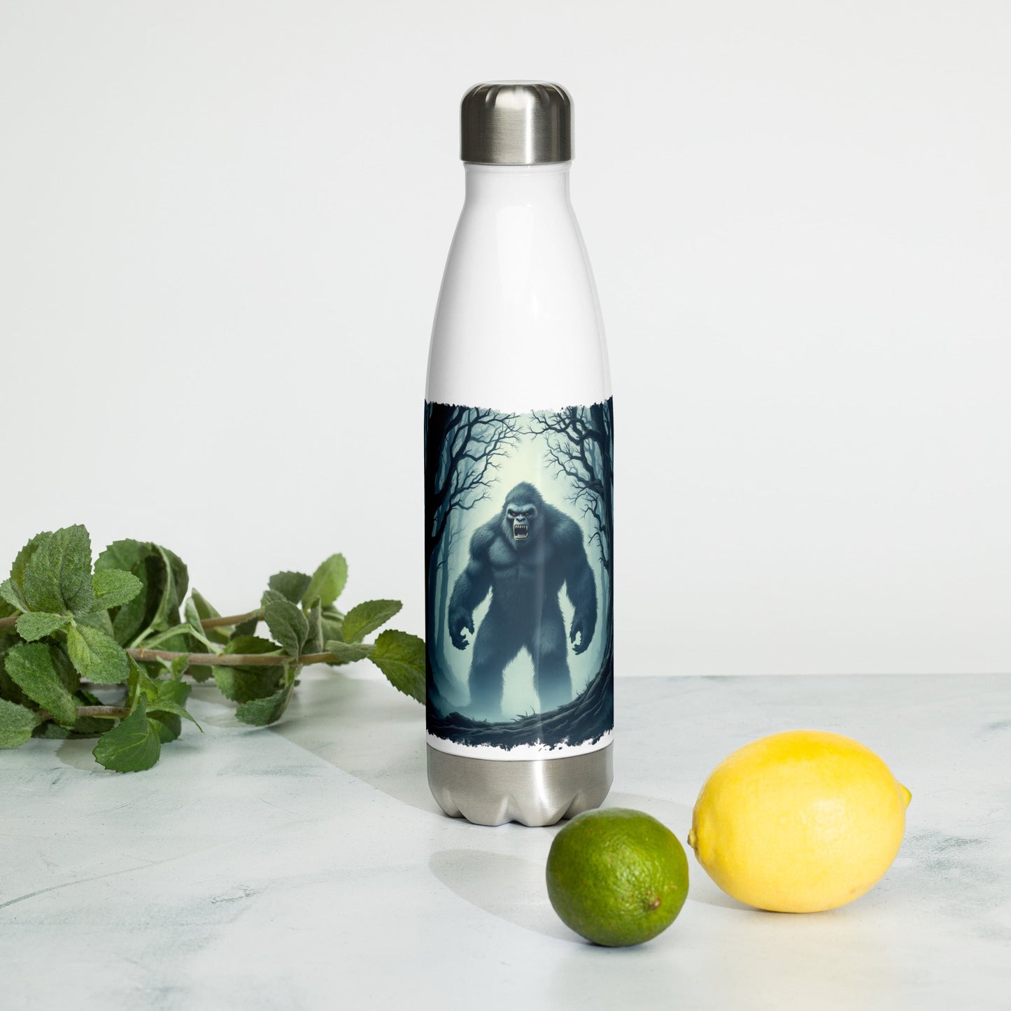 Scary Bigfoot Stainless Steel Water Bottle - Stainless Steel Water Bottle - Discovery Co.