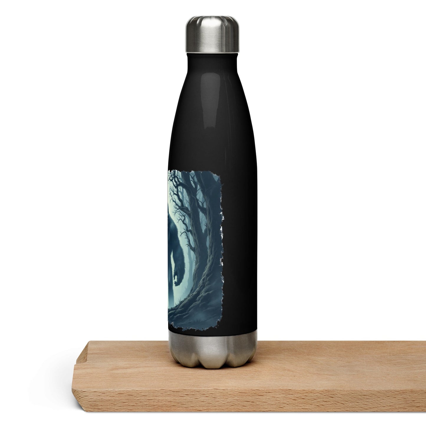 Scary Bigfoot Stainless Steel Water Bottle - Stainless Steel Water Bottle - Discovery Co.