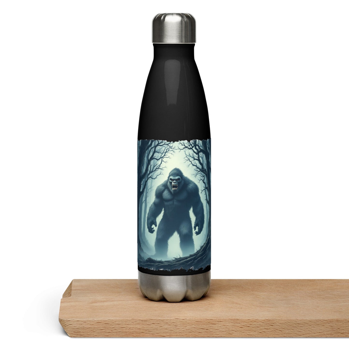 Scary Bigfoot Stainless Steel Water Bottle - Stainless Steel Water Bottle - Discovery Co.