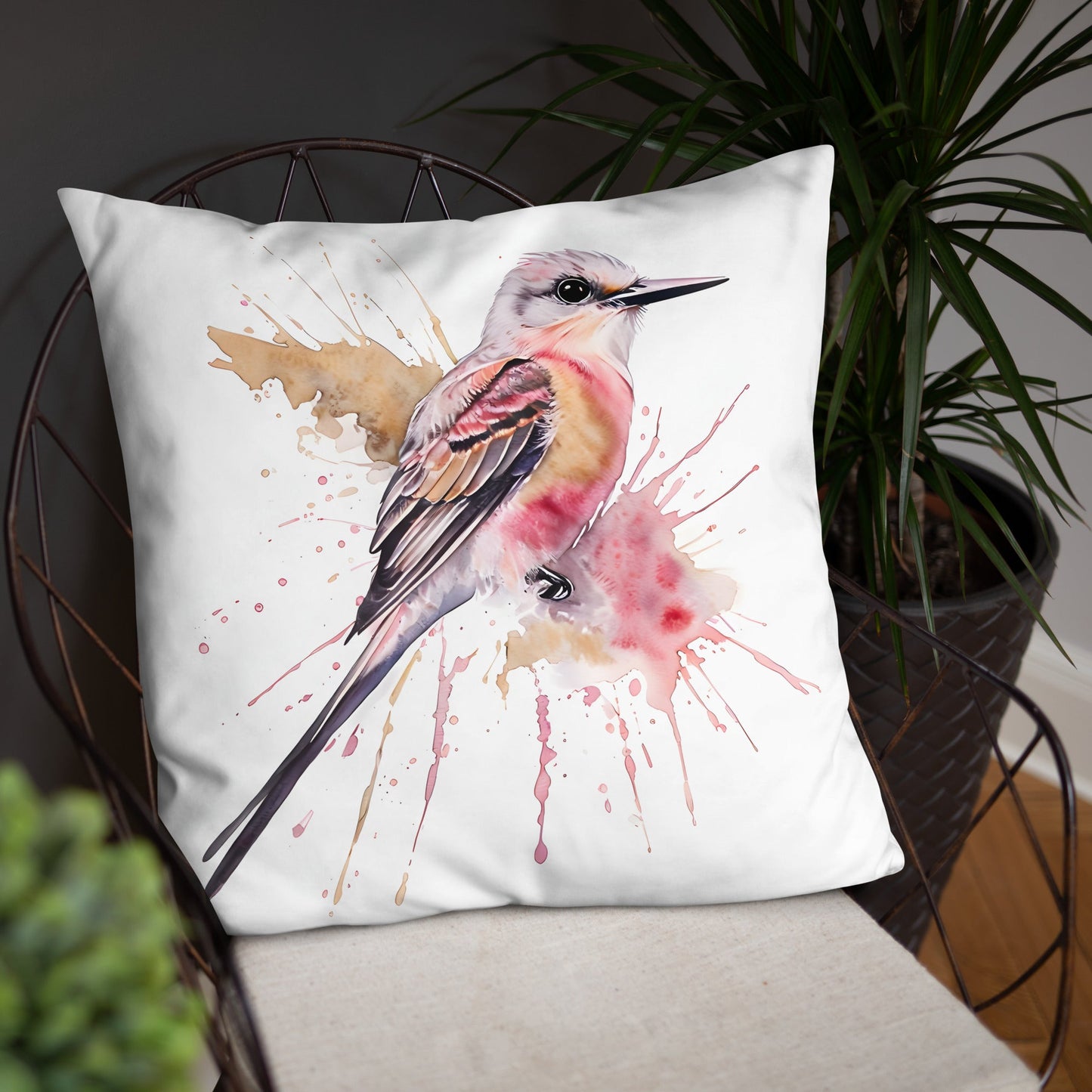 Scissor - Tailed Flycatcher Basic Pillow - Pillows - Discovery Co.