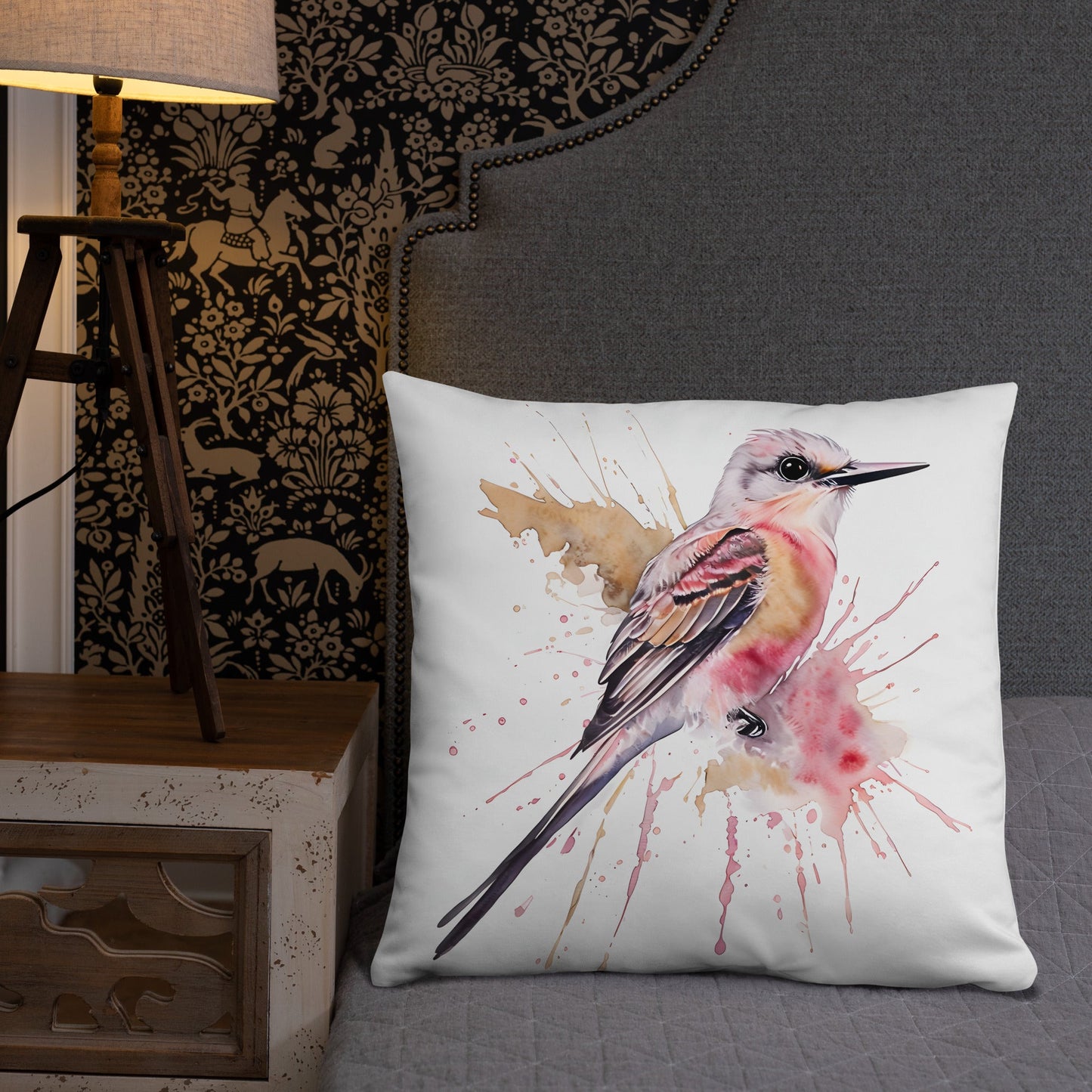 Scissor - Tailed Flycatcher Basic Pillow - Pillows - Discovery Co.