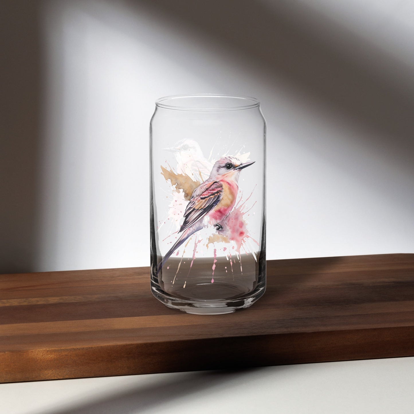 Scissor - Tailed Flycatcher Can - Shaped Glass - Can - Shaped Glass - Discovery Co.