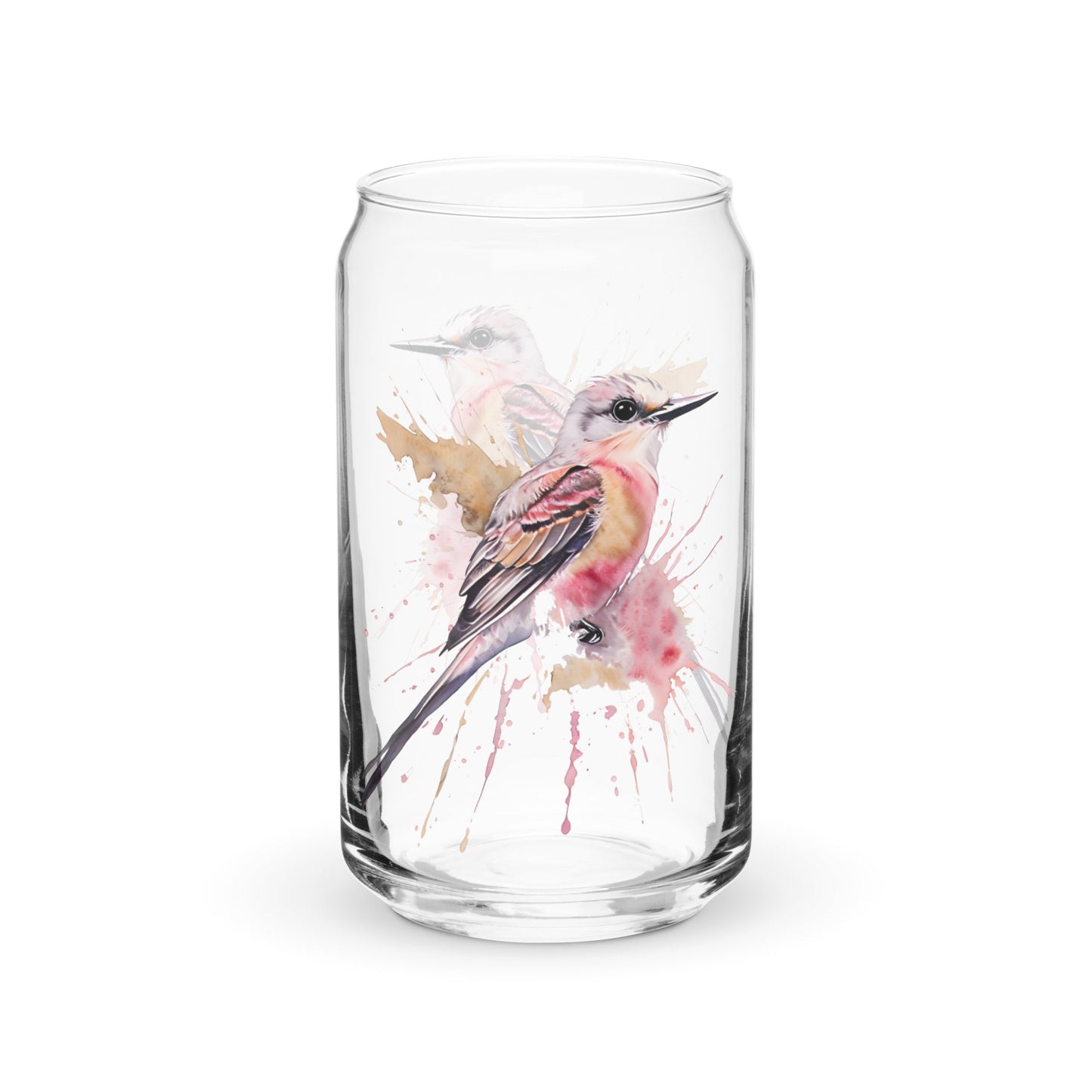 Scissor - Tailed Flycatcher Can - Shaped Glass - Can - Shaped Glass - Discovery Co.