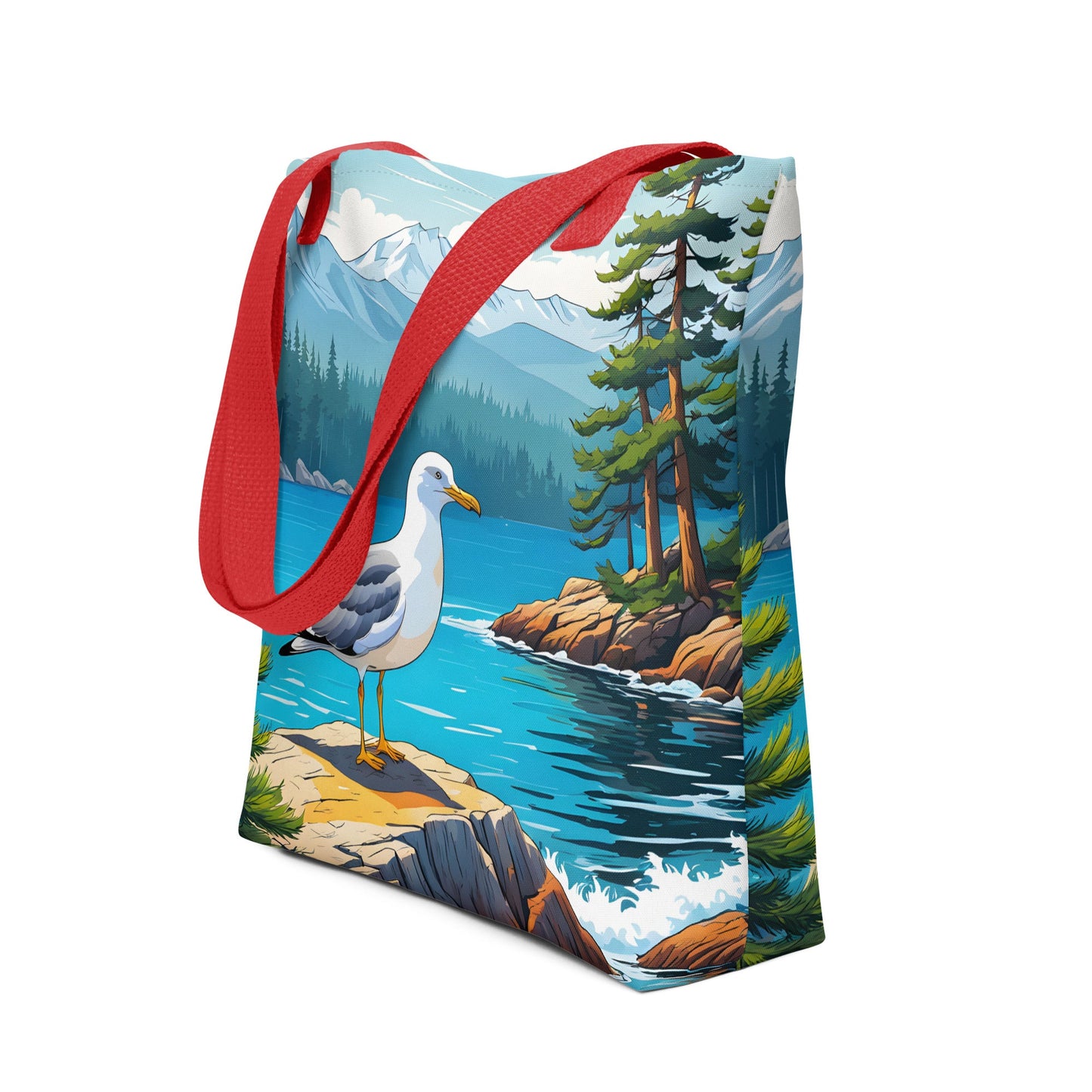 Seagull By The Bay Tote Bag - Tote Bags - Discovery Co.