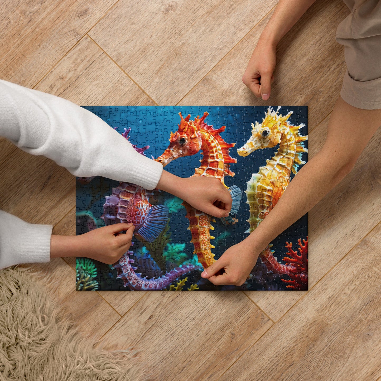 Seahorse Jigsaw Puzzle - Puzzle - Discovery Co.