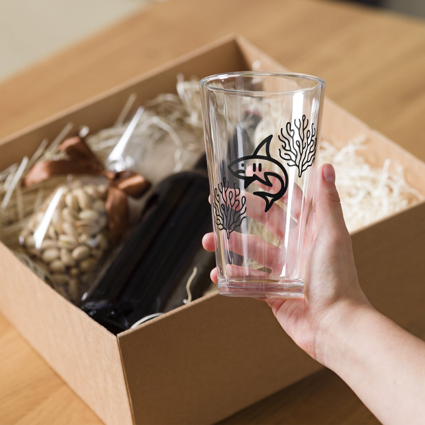 Shark II Pint Glass - Beer Glass - Discovery Co.