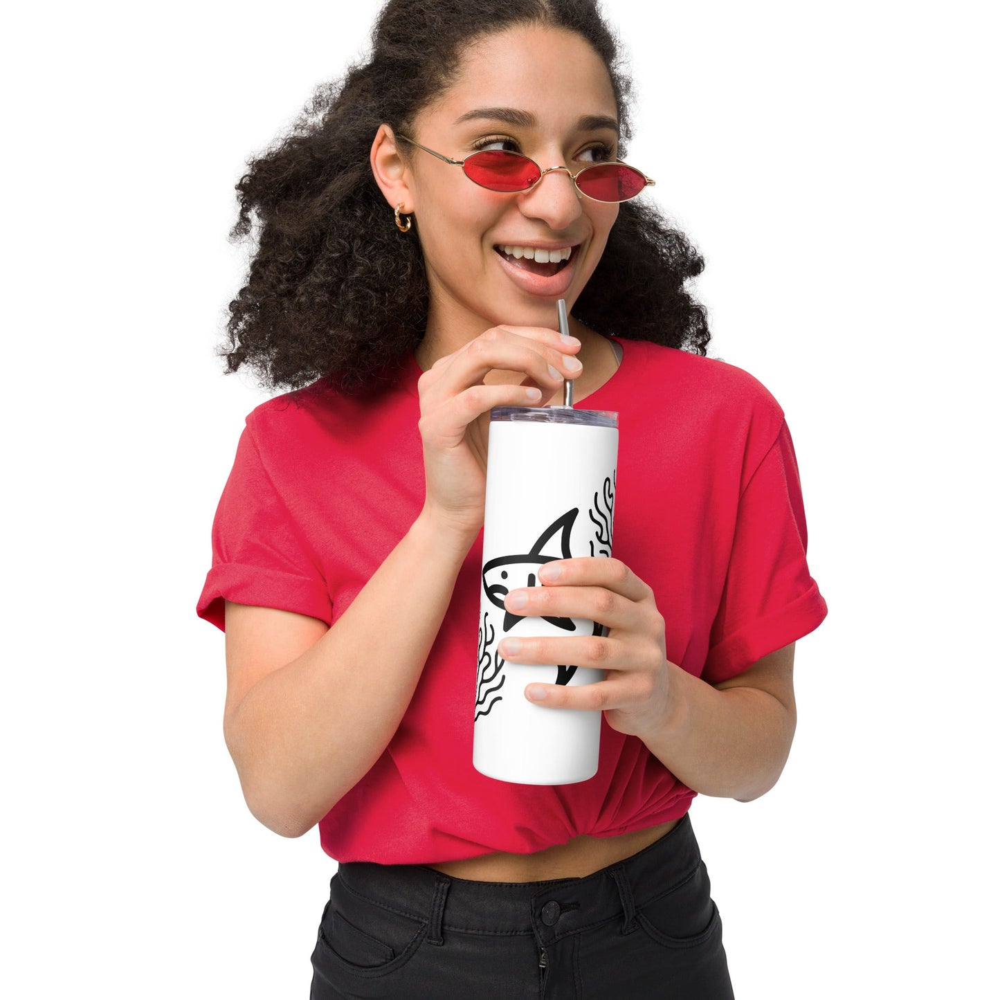 Shark II Stainless Steel Tumbler - Steel Tumbler - Discovery Co.