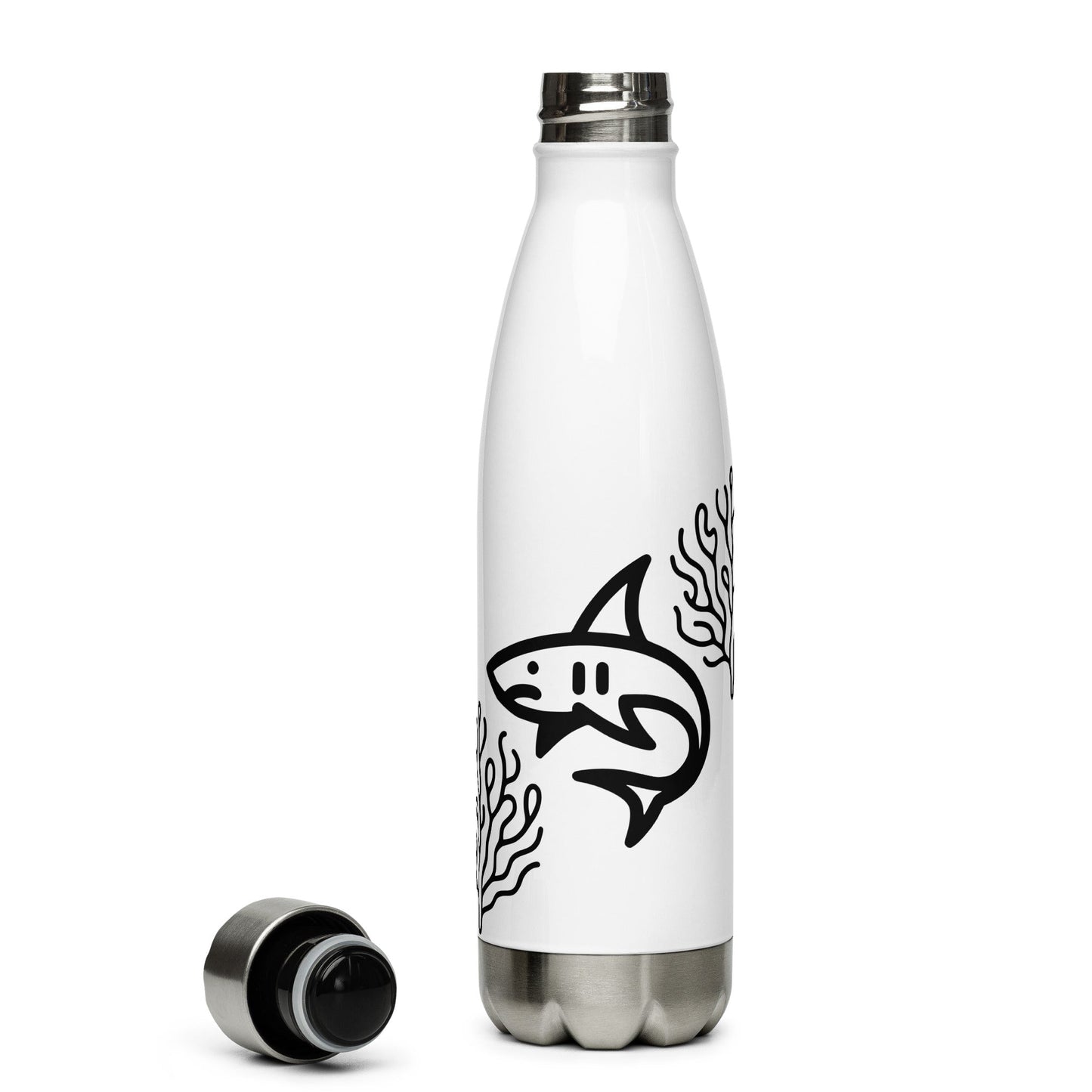 Shark II Stainless Steel Water Bottle - Stainless Steel Water Bottle - Discovery Co.