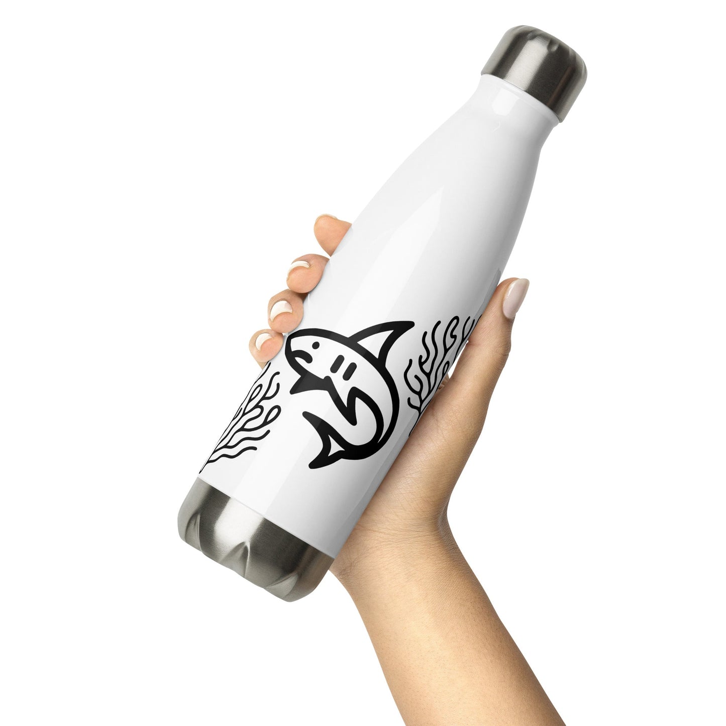 Shark II Stainless Steel Water Bottle - Stainless Steel Water Bottle - Discovery Co.