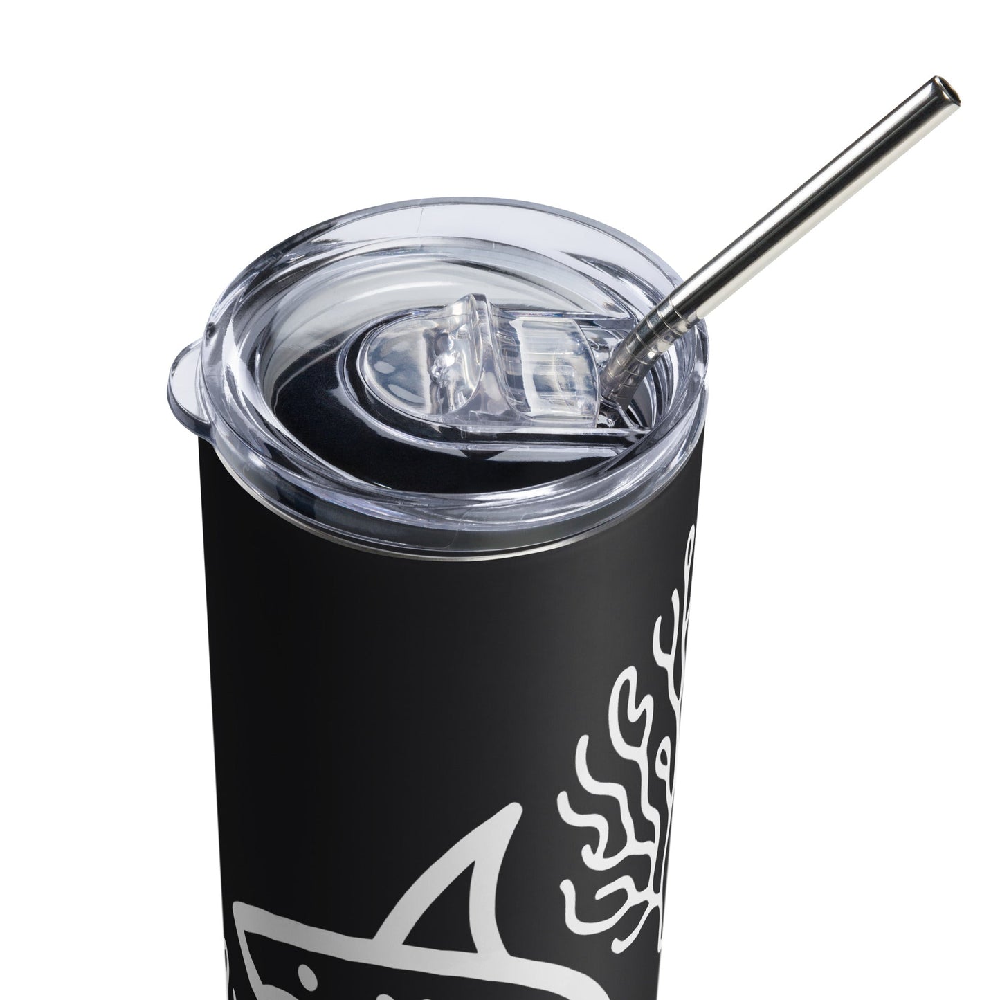 Shark Stainless Steel Tumbler - Steel Tumbler - Discovery Co.