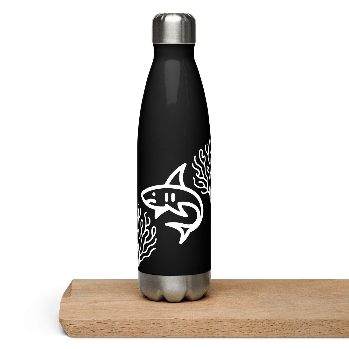 Shark Stainless Steel Water Bottle - Stainless Steel Water Bottle - Discovery Co.
