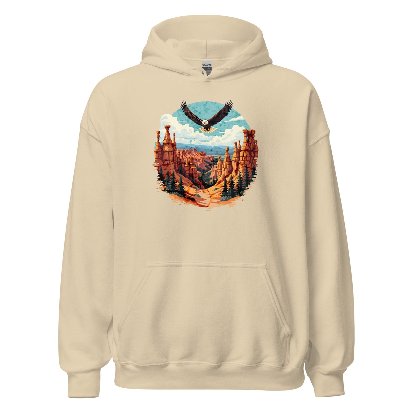 Soaring Eagle Men's (Unisex) Hoodie - Hoodies - Discovery Co.
