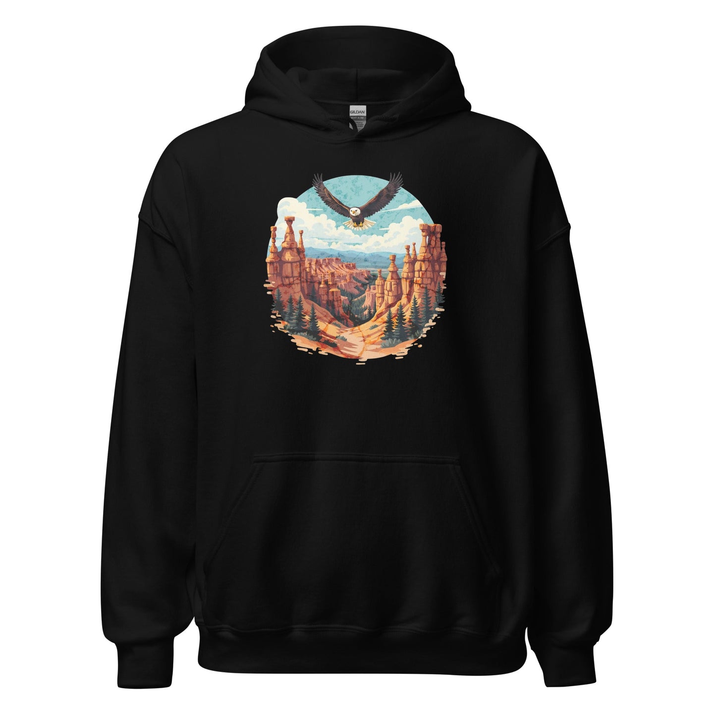 Soaring Eagle Men's (Unisex) Hoodie - Hoodies - Discovery Co.